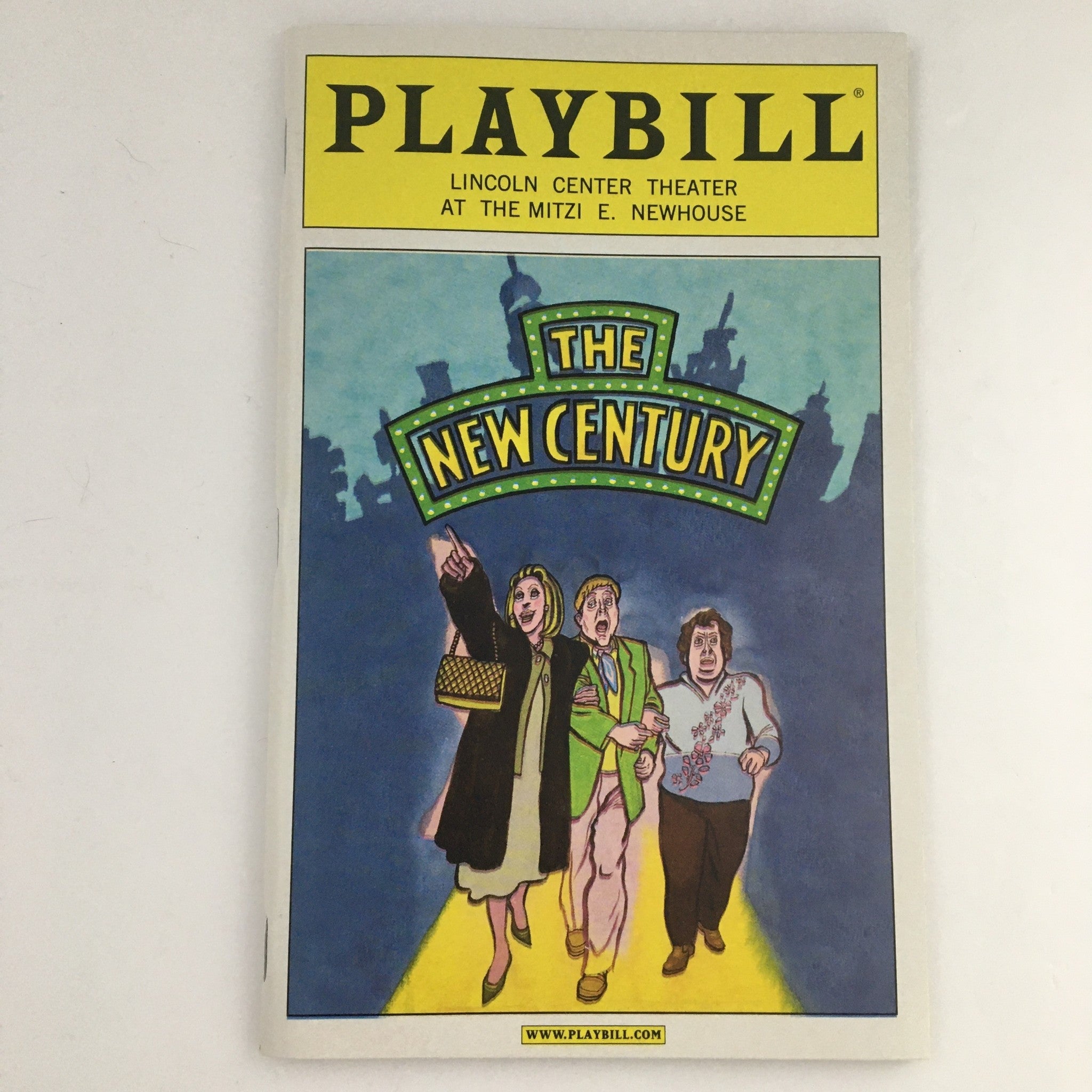 2008 Playbill Mitzi E. Newhouse 'The New Century' Peter Bartlett, Mike Doyle