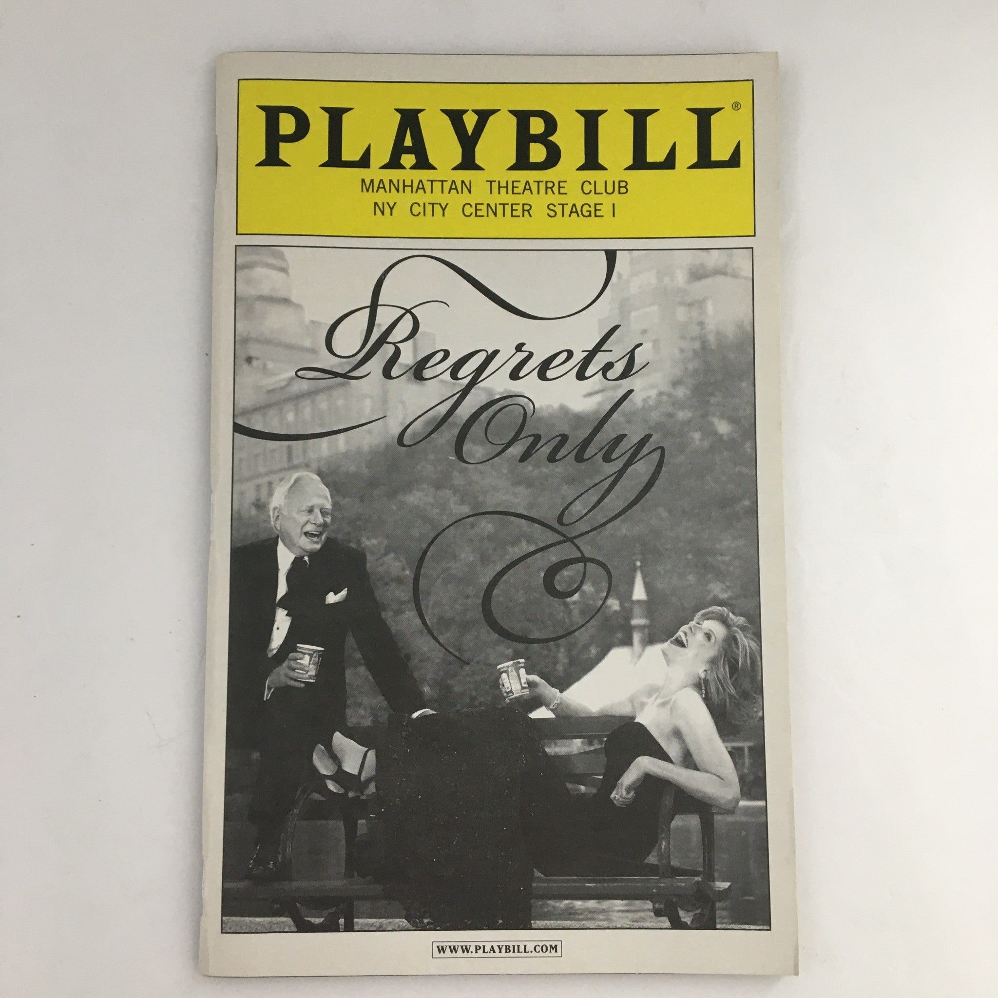 2006 Playbill NY City Center Stage I 'Regrets Only' feat. Christine Baranksi