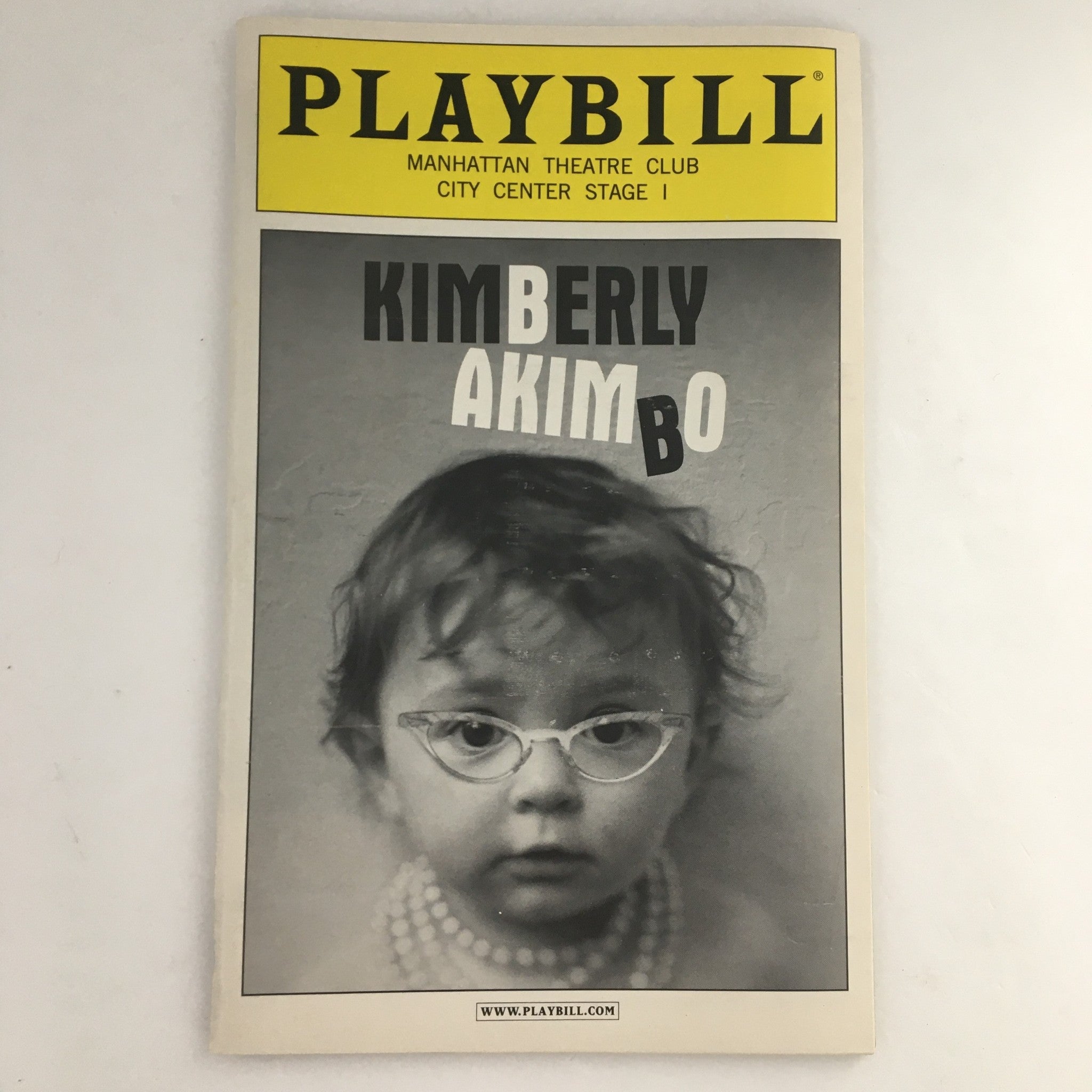 2003 Playbill City Center Stage I 'Kimberly Akimbo' Jake Weber and Ana Gasteyer