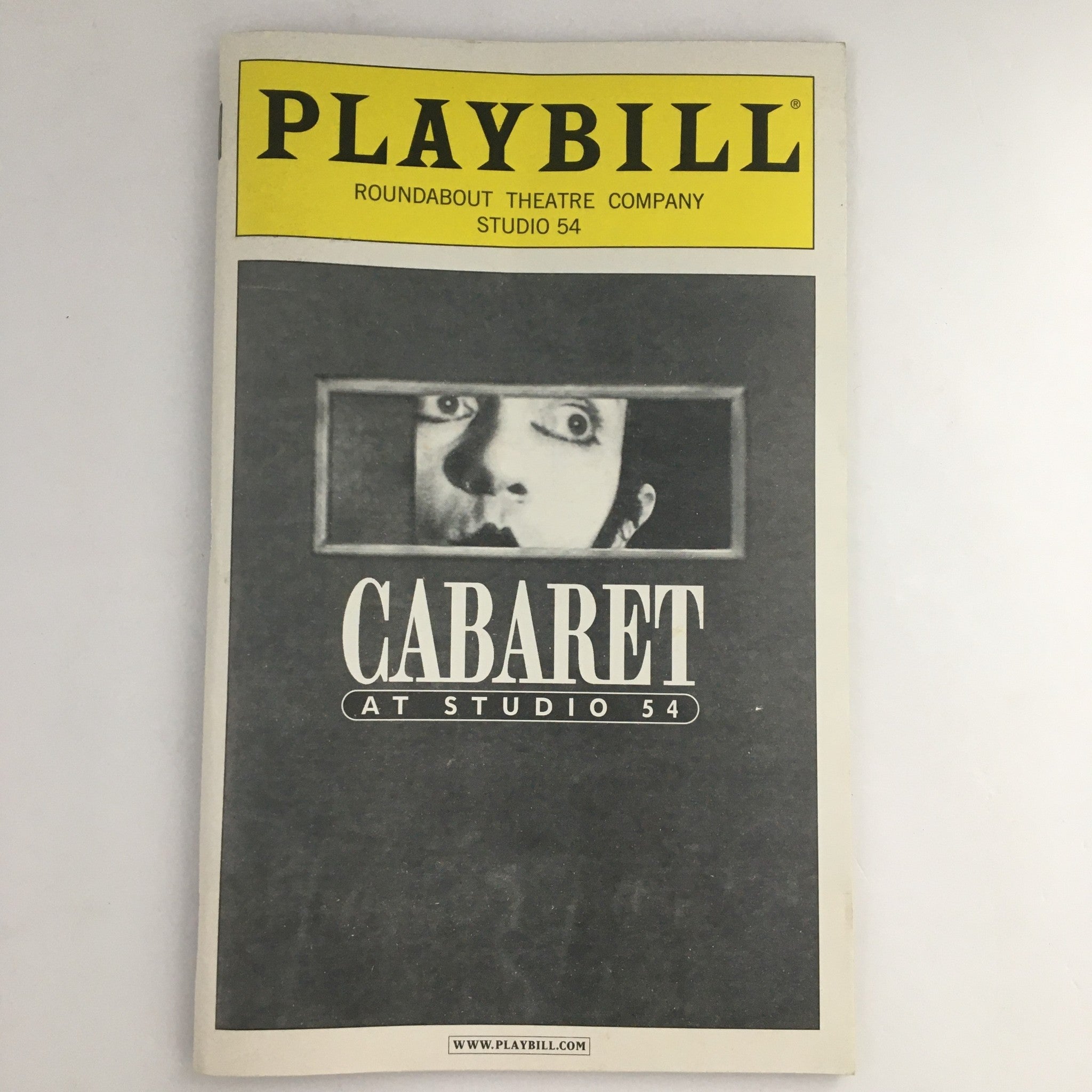 2003 Playbill Roundabout Theatre Company 'Cabaret' Stacey Sipowicz, Lori Eure