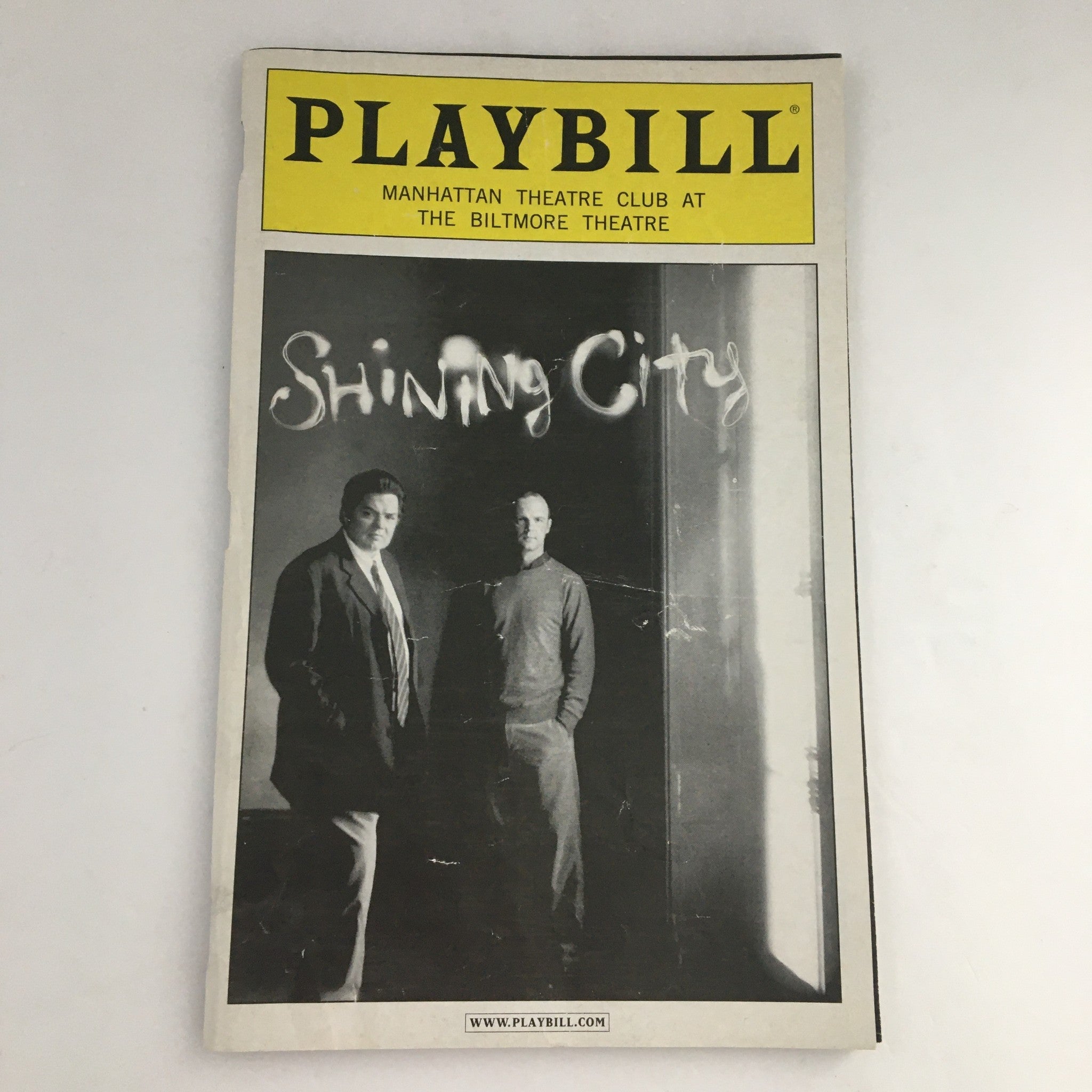 2006 Playbill Biltmore Theatre 'Shining City' Scott Rudin and Debra Black