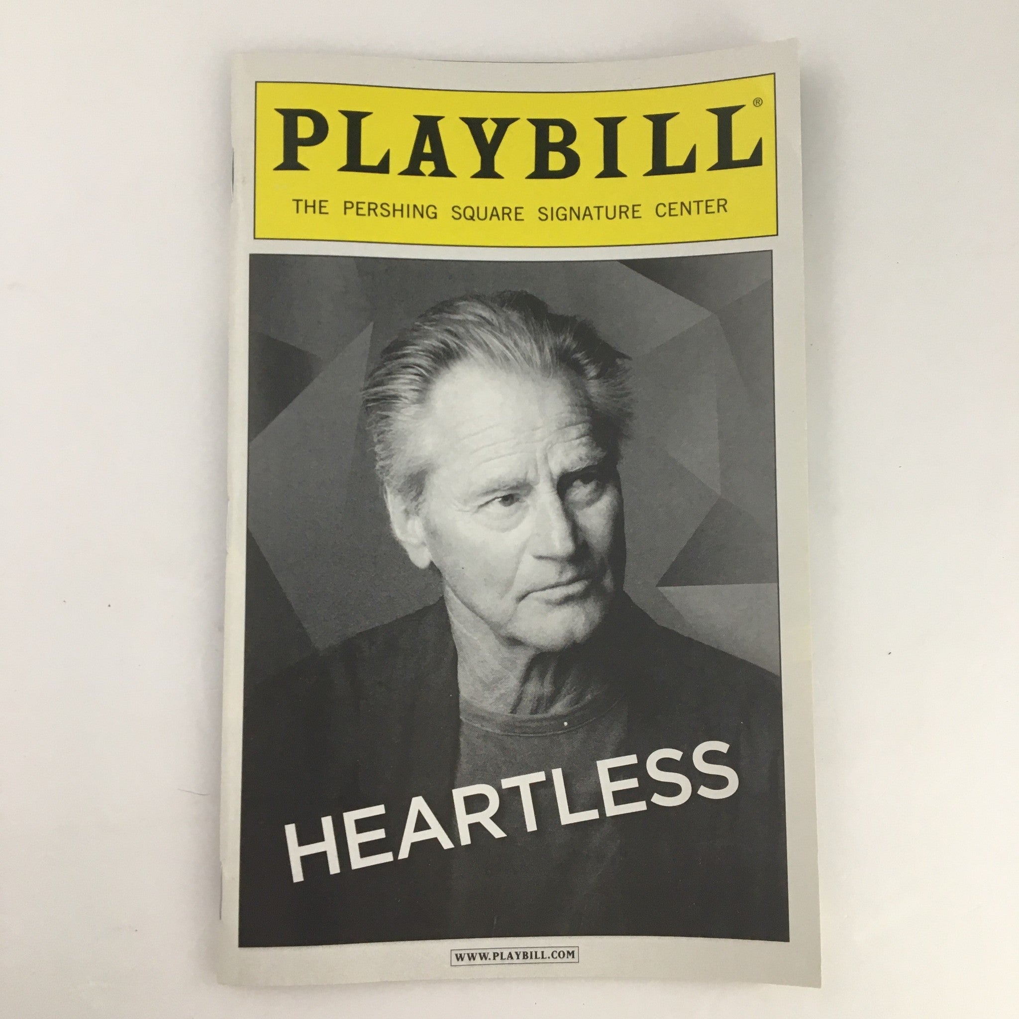 2012 Playbill Signature Theatre 'Heartless' Jenny Bacon, Gary Cole, Lois Smith