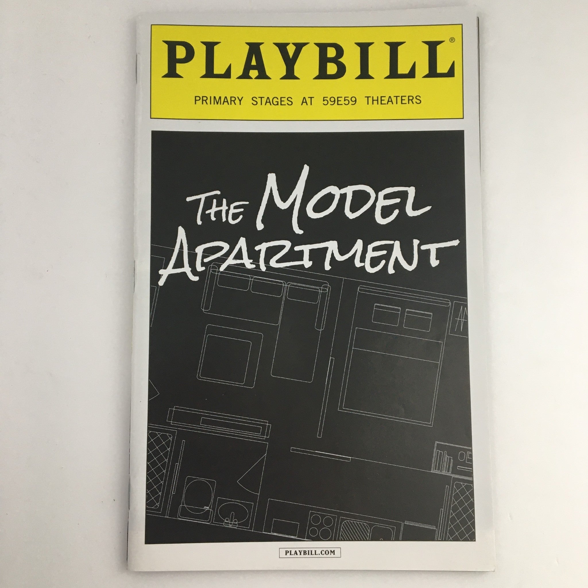 2013 Playbill Primary Stages 'The Model Apartment' Mark Blum, Diane Davis