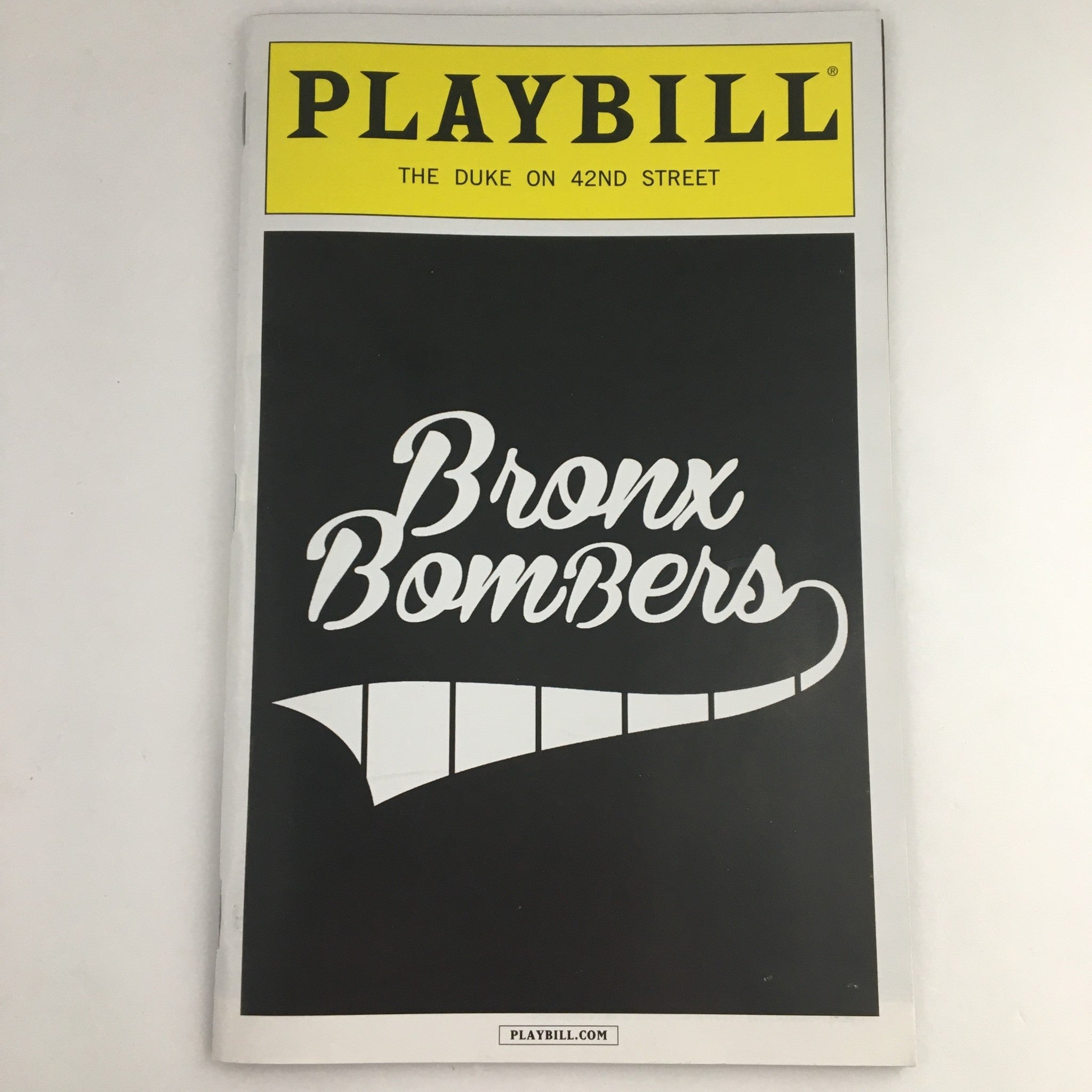 2013 Playbill Primary Stages 'Bronx Bombers' Fran Kirmser and Tony Ponturo