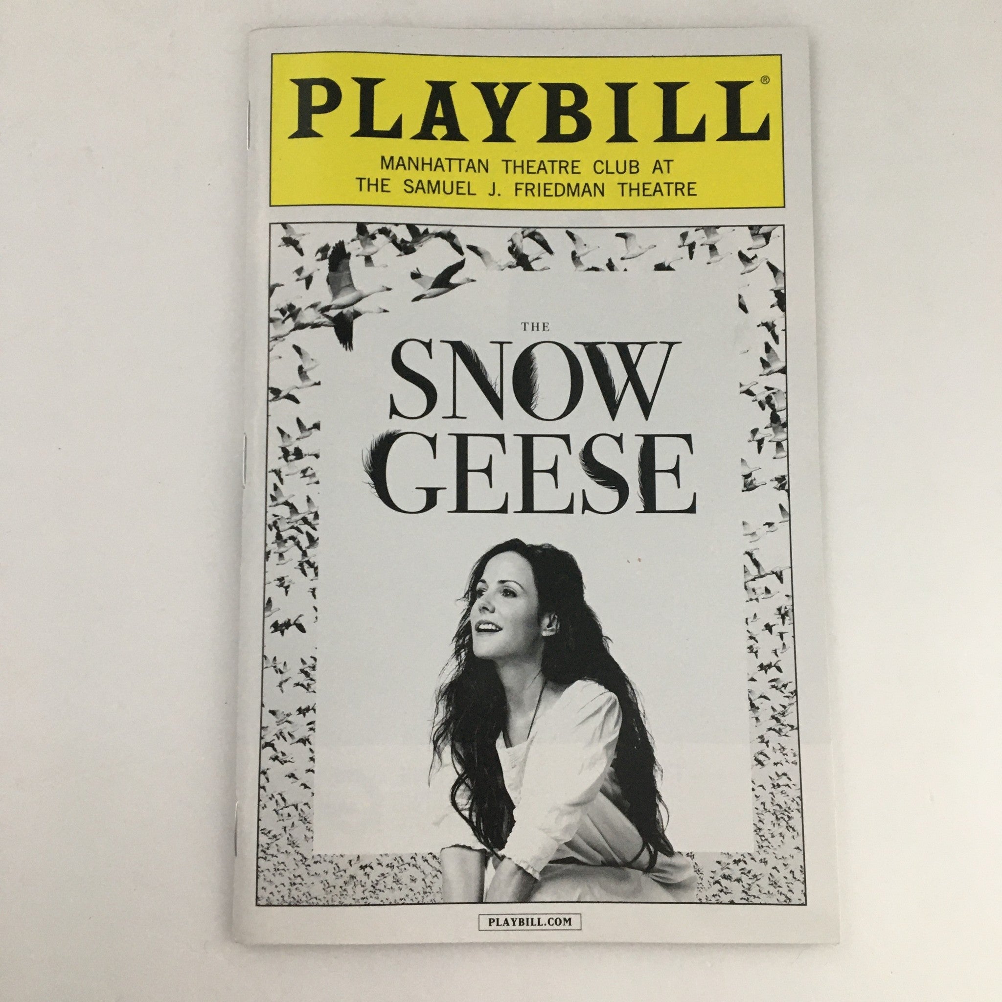 2013 Playbill Samuel J. Friedman Theatre 'The Snow Geese' Mary-Louise Parker