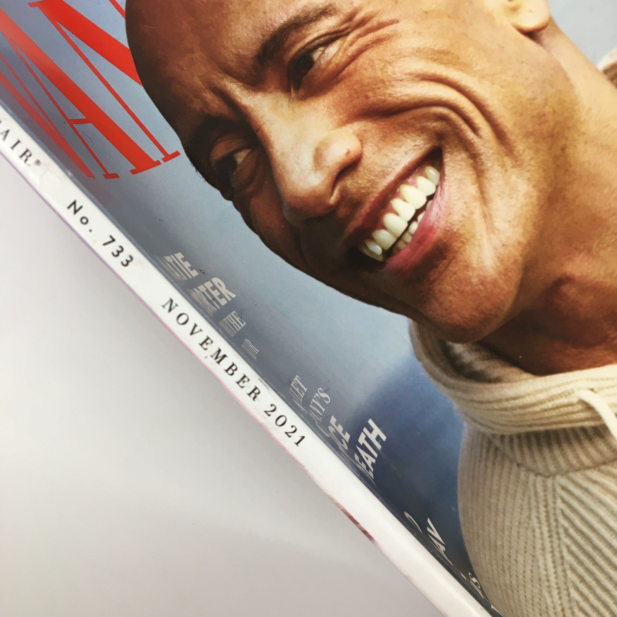 Vanity Fair Magazine November 2021 The Passion of Dwayne "The Rock" Johnson