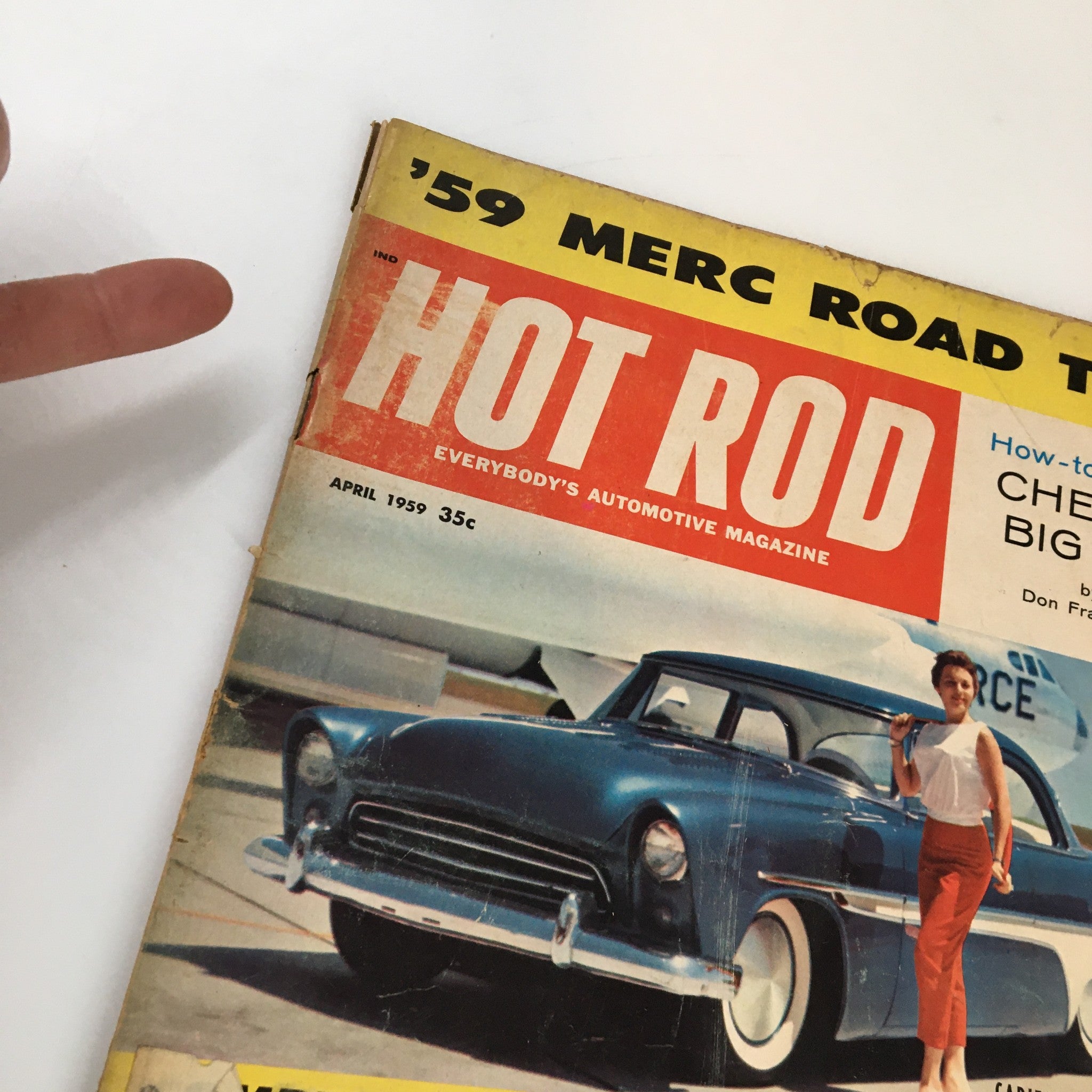 VTG Hot Rod Magazine April 1959 Competition Clutches and Flywheels