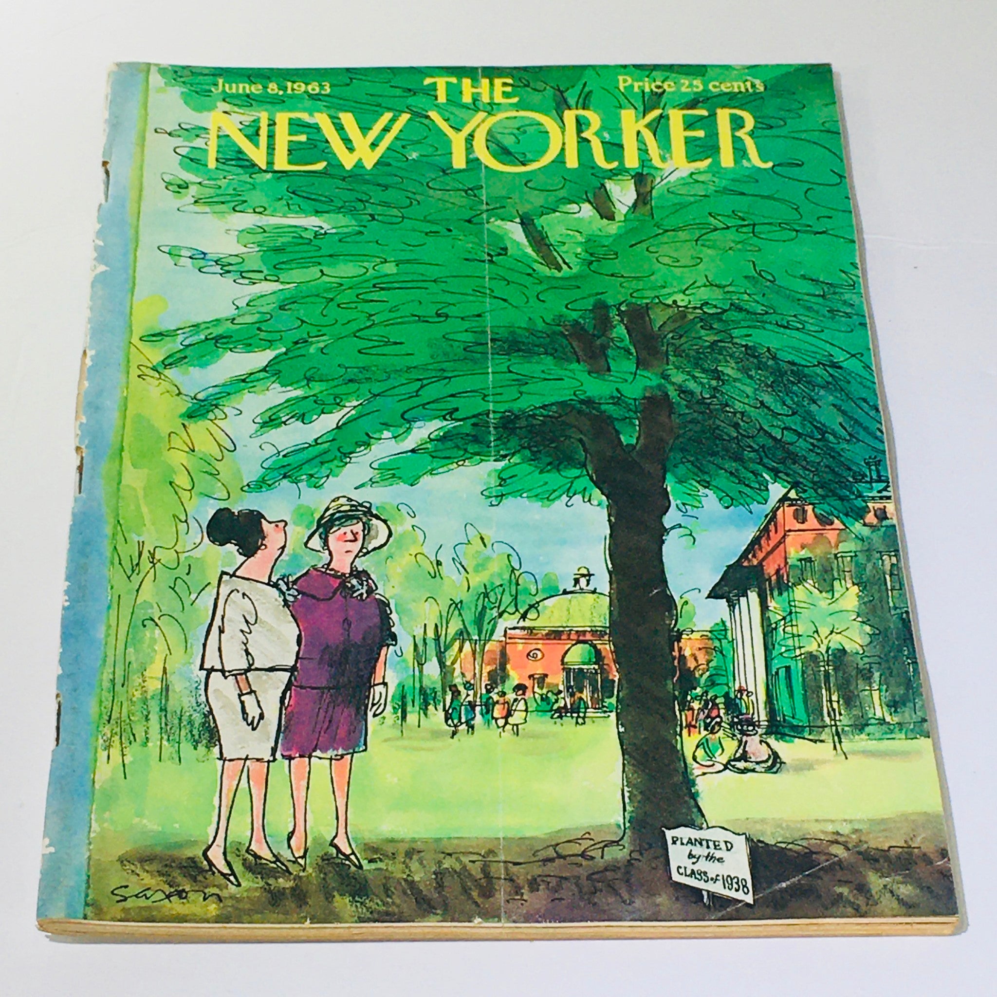 The New Yorker: June 8 1963 - Full Magazine/Theme Cover Charles Saxon