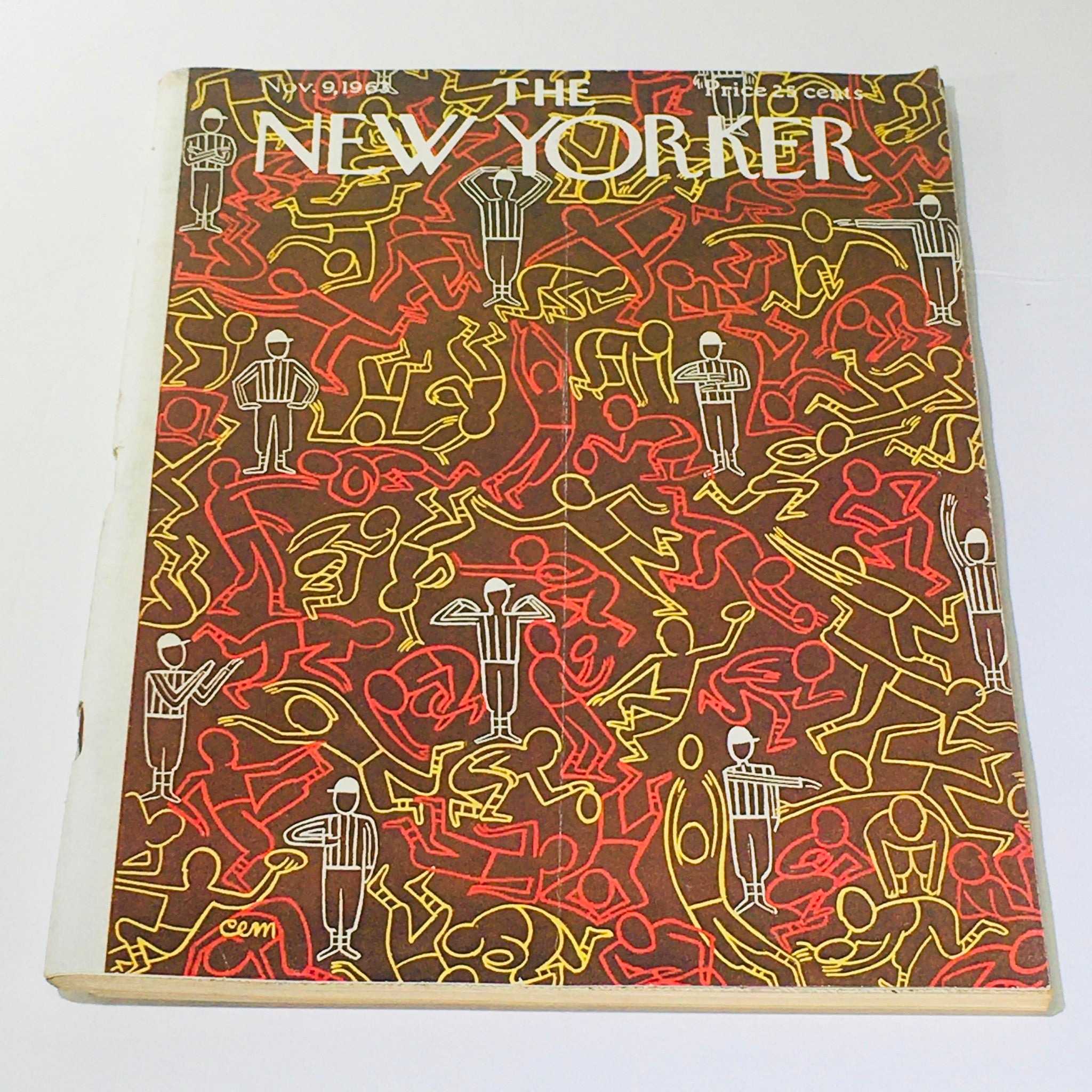 The New Yorker: November 9 1963 - Full Magazine/Theme Cover Charles E. Martin