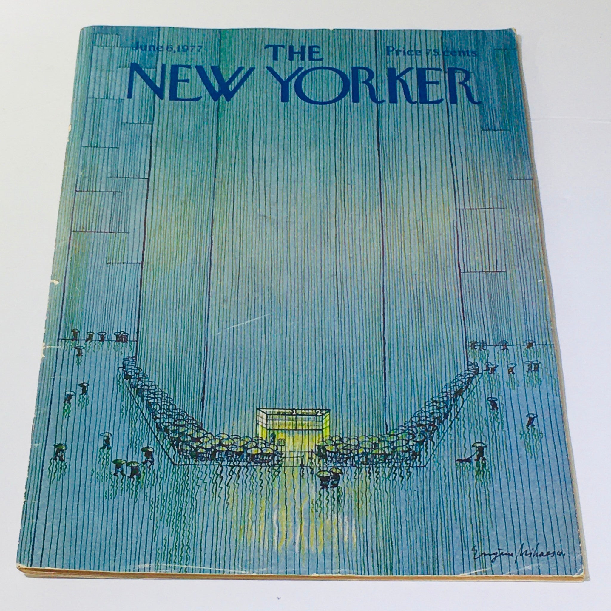 The New Yorker: June 6 1977 - Full Magazine/Theme Cover Eugene Mihaesco