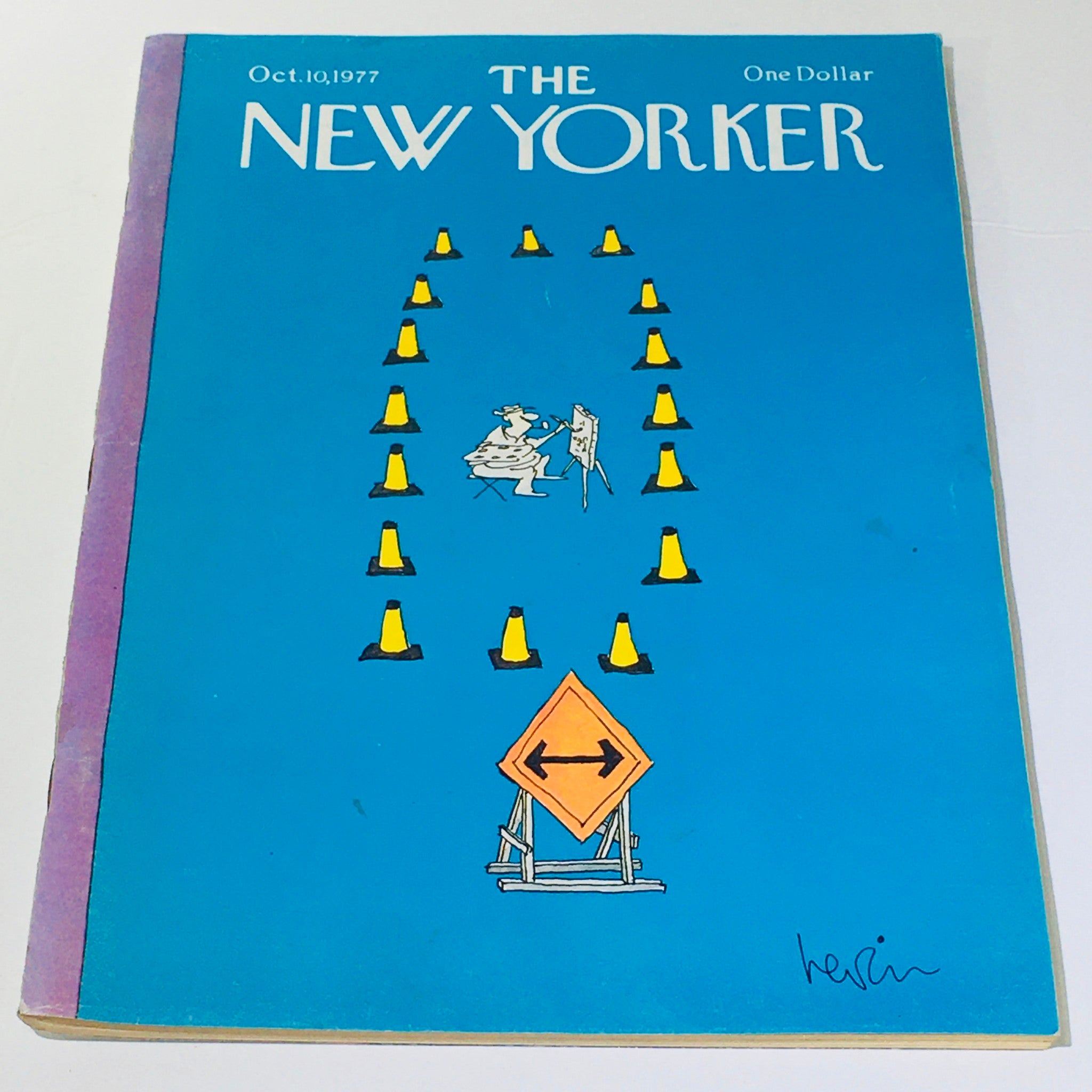 The New Yorker: October 10 1977 - Full Magazine/Theme Cover Arnie Levin