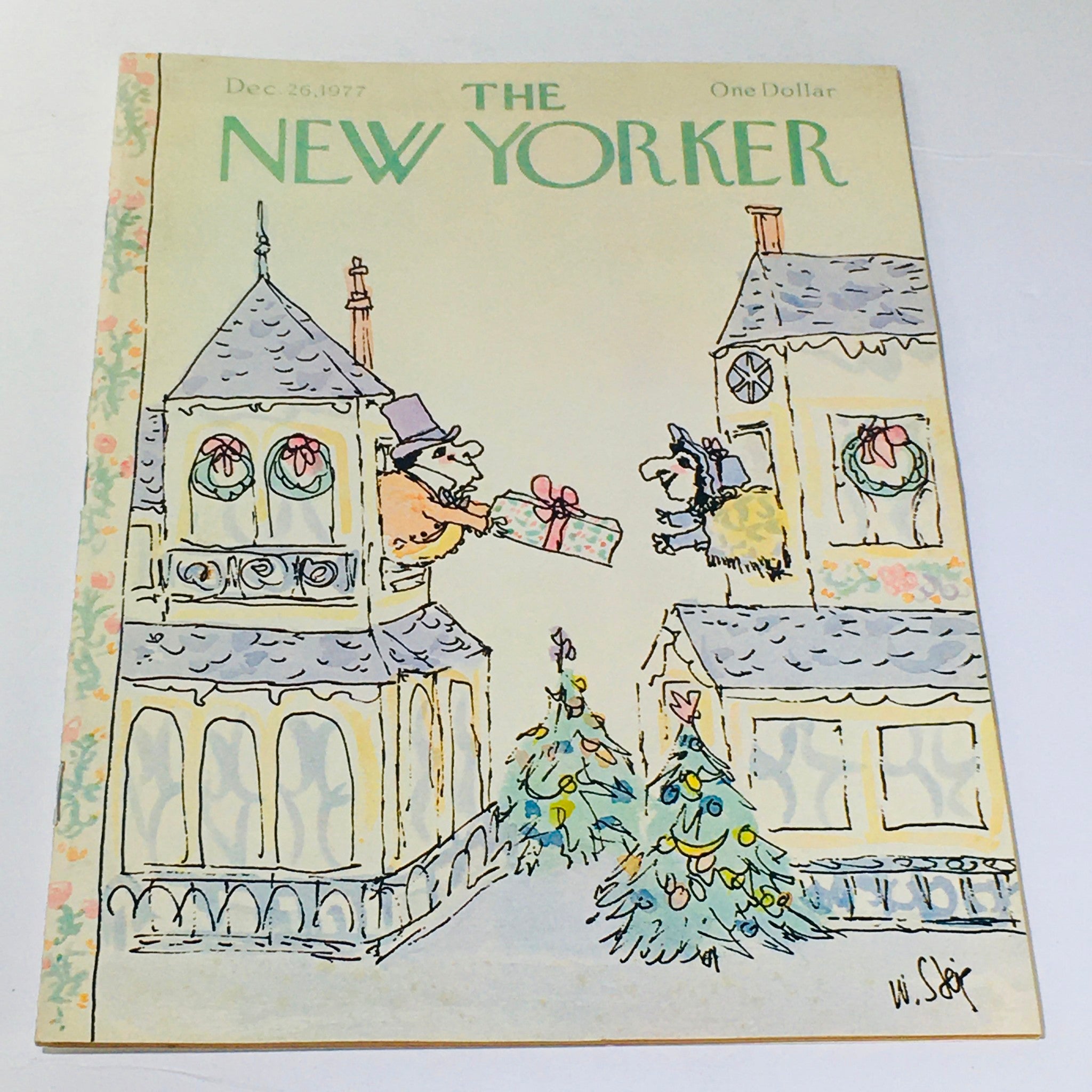 The New Yorker: December 26 1977 - Full Magazine/Theme Cover William Steig