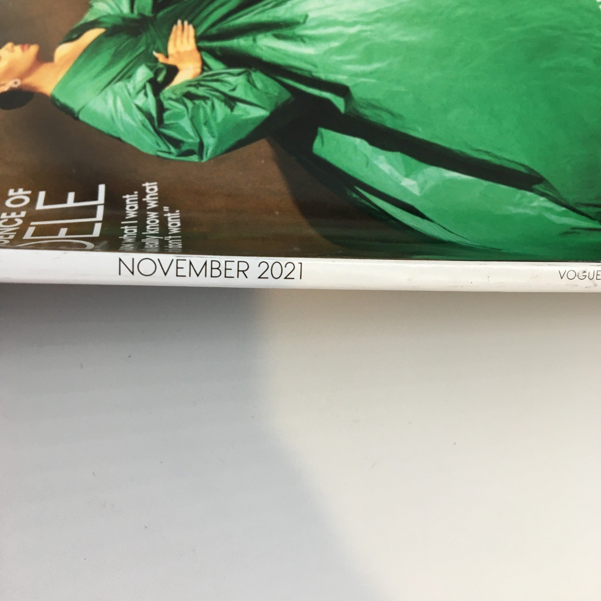 Vogue Magazine November 2021 The Reemergence of Adele No Label