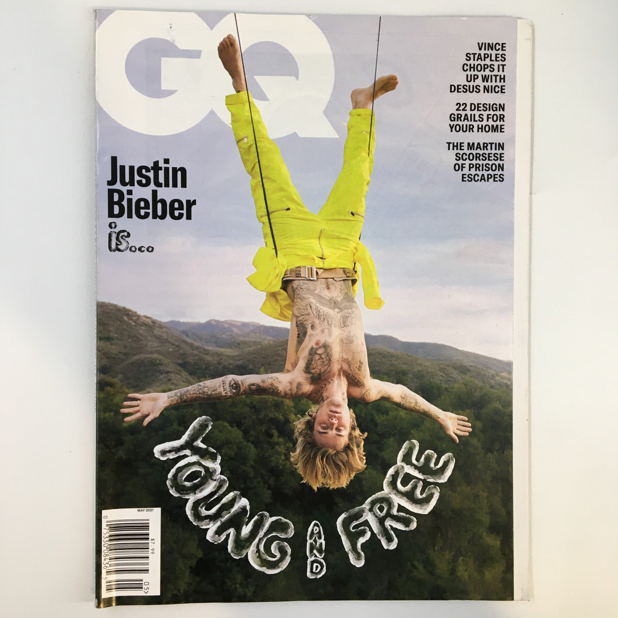 GQ Magazine May 2021 Justine Bieber is Young and Free No Label