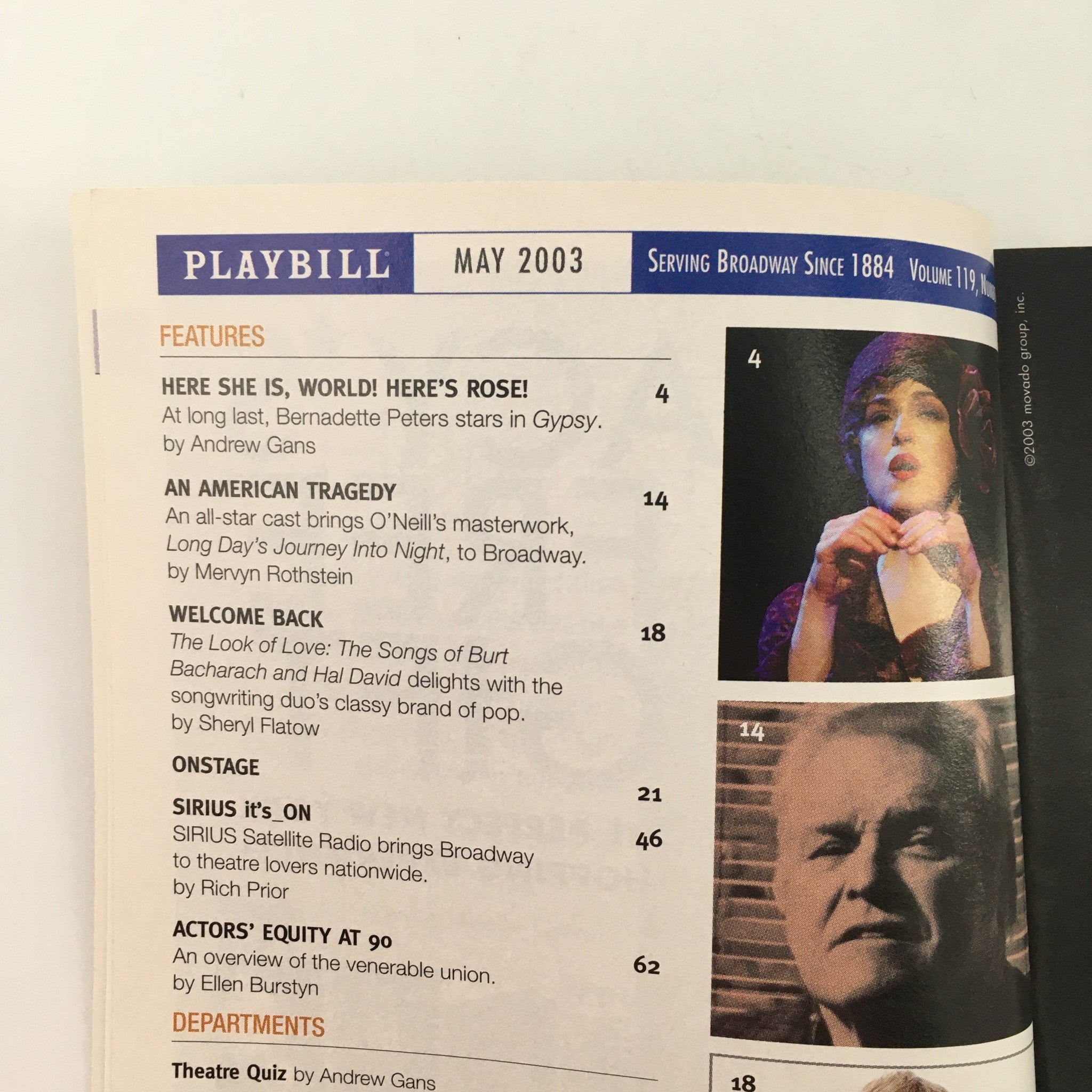 2003 Playbill Manhattan Theatre Club 'Humble Boy' by Charlotte Jones