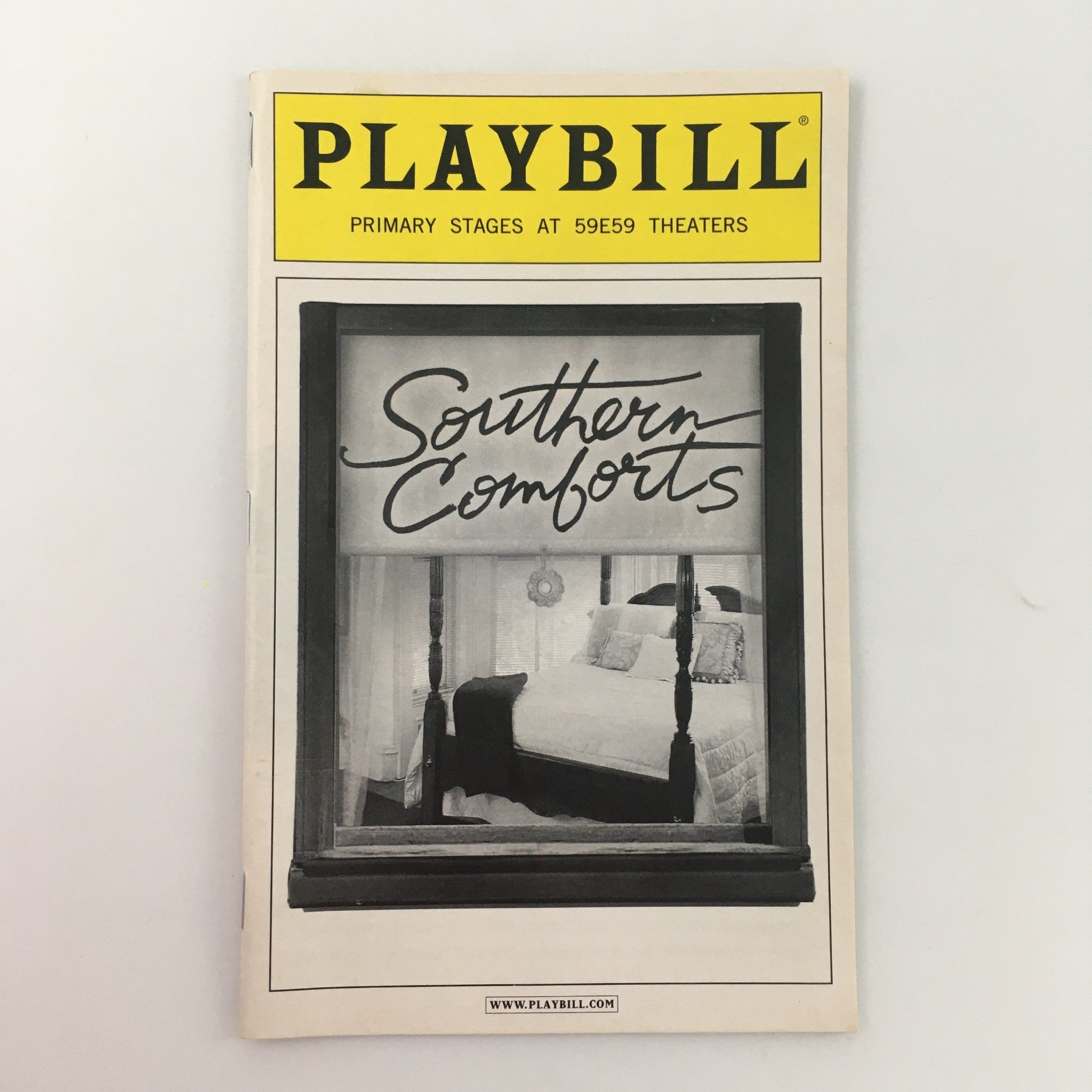 2006 Playbill 59E59 Theater ‘Southern Comforts’ by Kathleen Clark