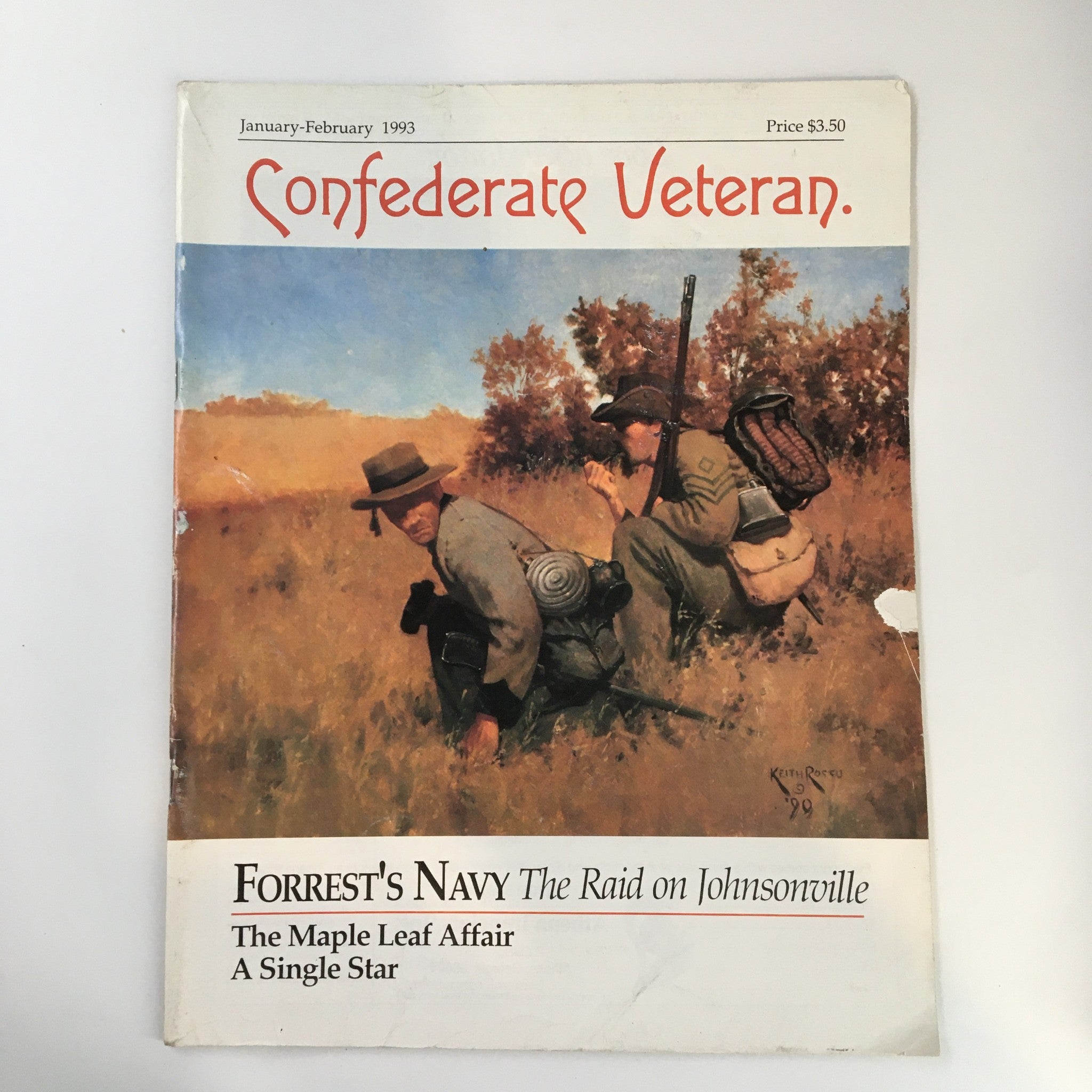 Confederate Veteran Magazine January 1993 Forrest Navy The Raid on Johnsonville