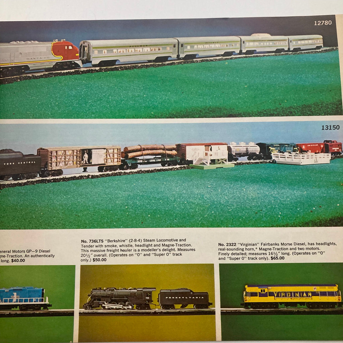 1966 Catalog Trains Raceways Vintage Toys