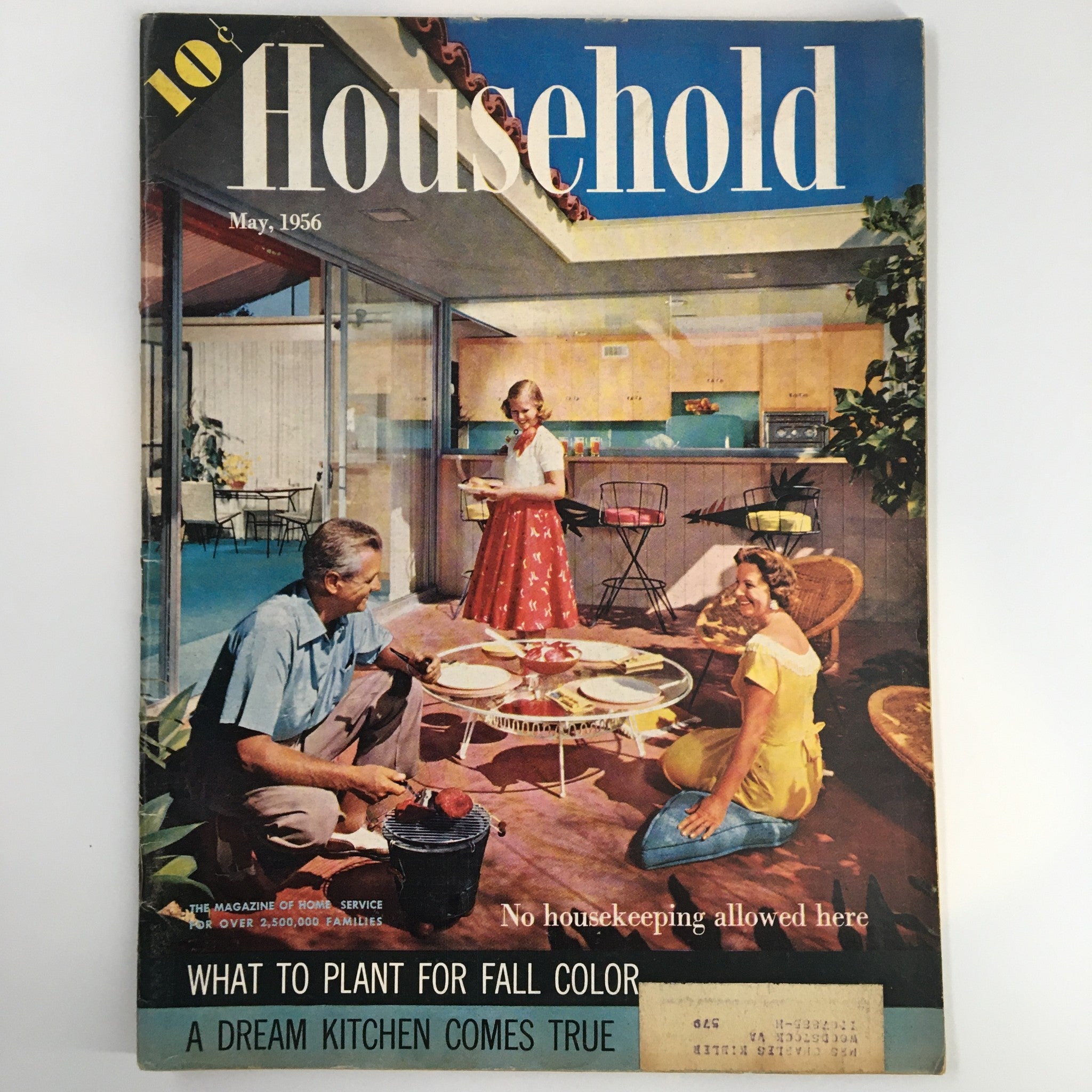 VTG Household Magazine May 1956 What To Plant For Fall Color in Dream Kitchen