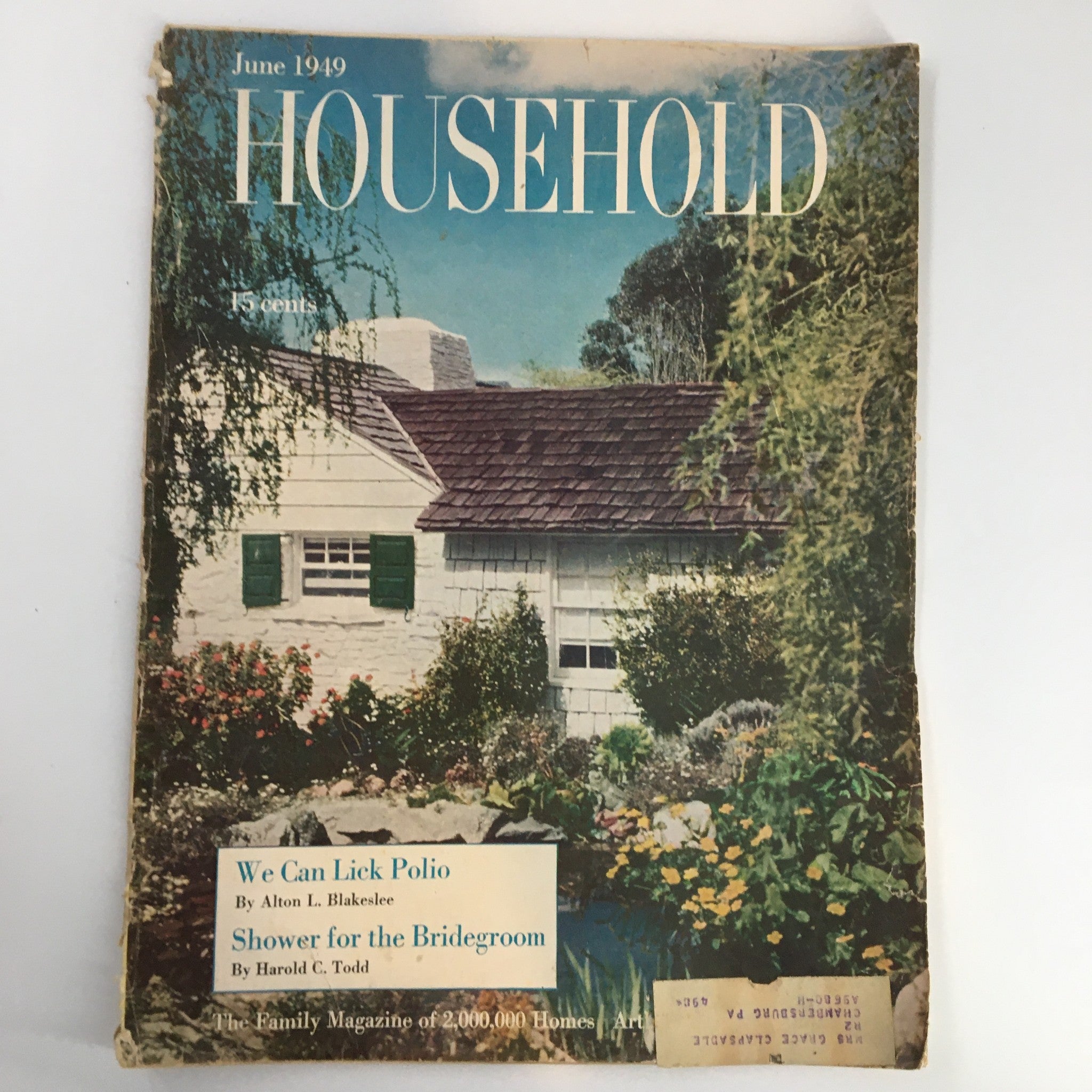 VTG Household Magazine June 1949 Brighten the Corner Where You Play