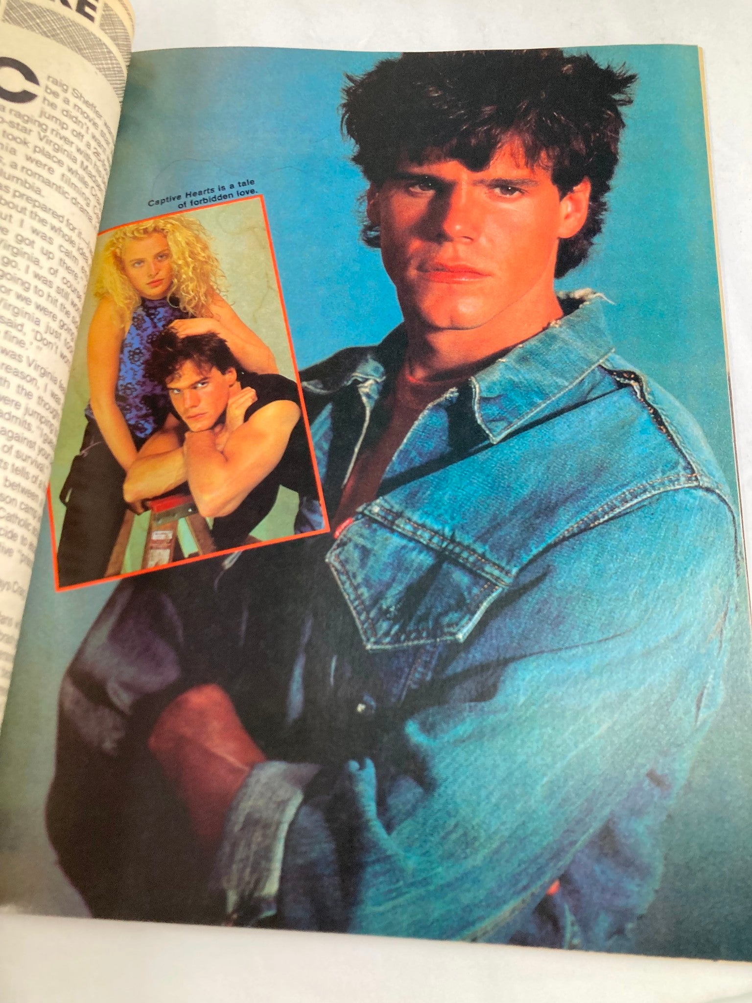 VTG Teen Idols Magazine June 1986 Jack Wagner, Rob Lowe w Poster No Label