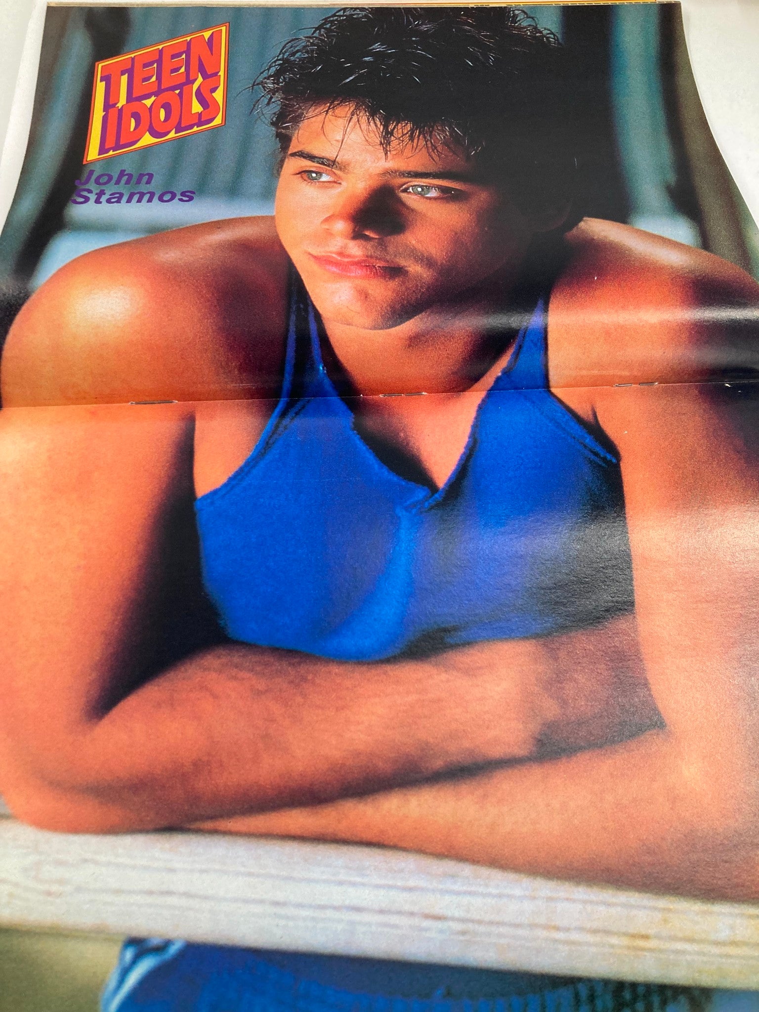 VTG Teen Idols Magazine June 1986 Jack Wagner, Rob Lowe w Poster No Label