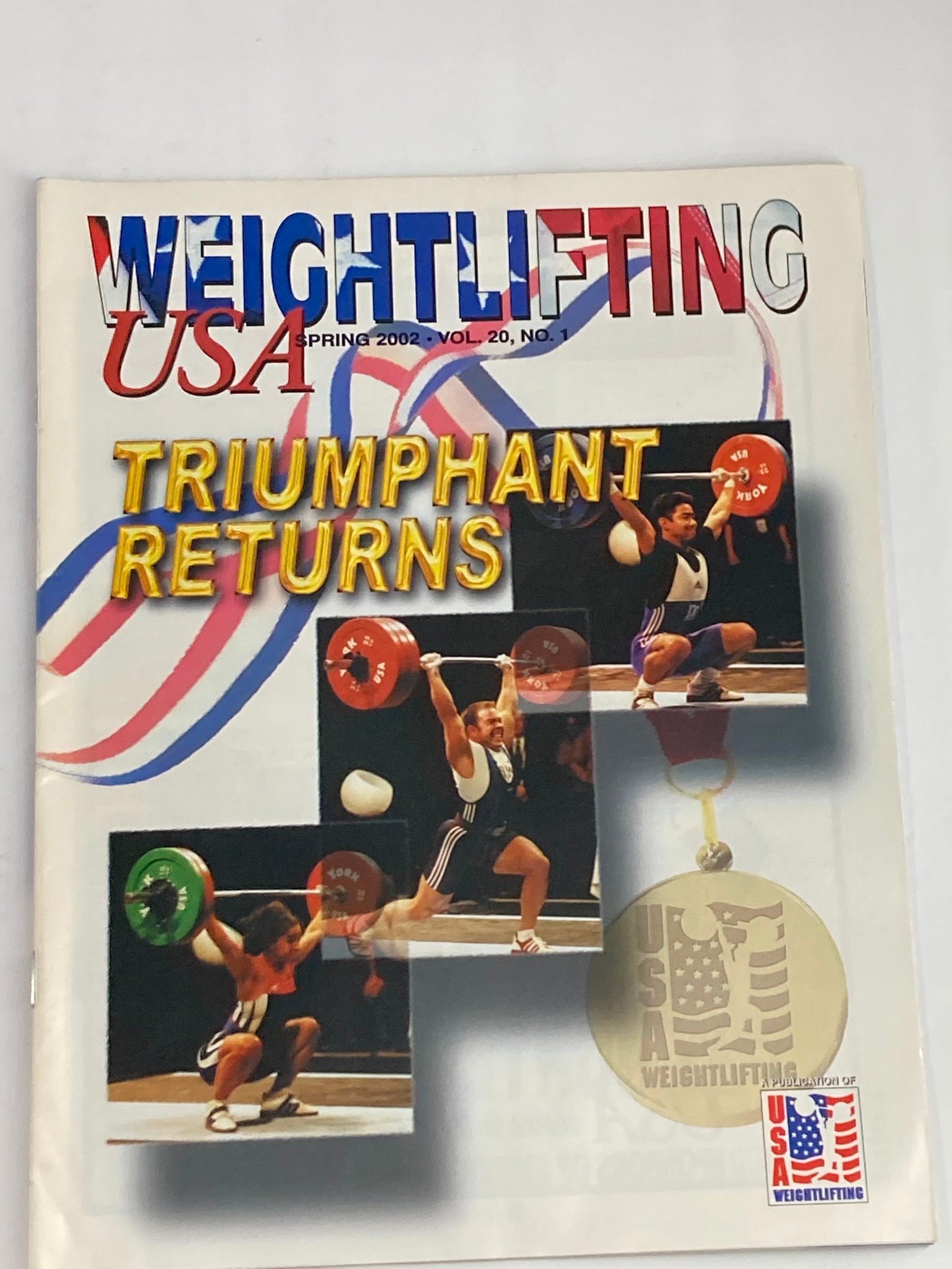 Weightlifting USA Magazine Vol 20 #1 Spring 2002 LeGrand Sakamaki