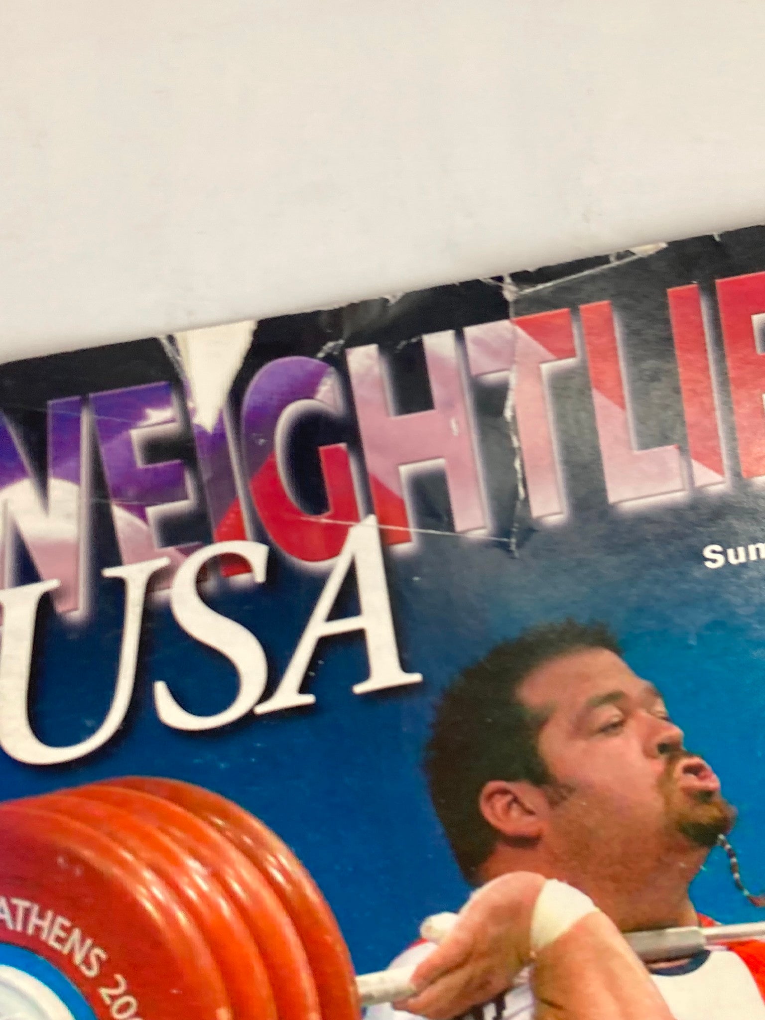 Weightlifting USA Magazine Vol 23 #2 Summer 2004 Shane Hamman Summer Olympics