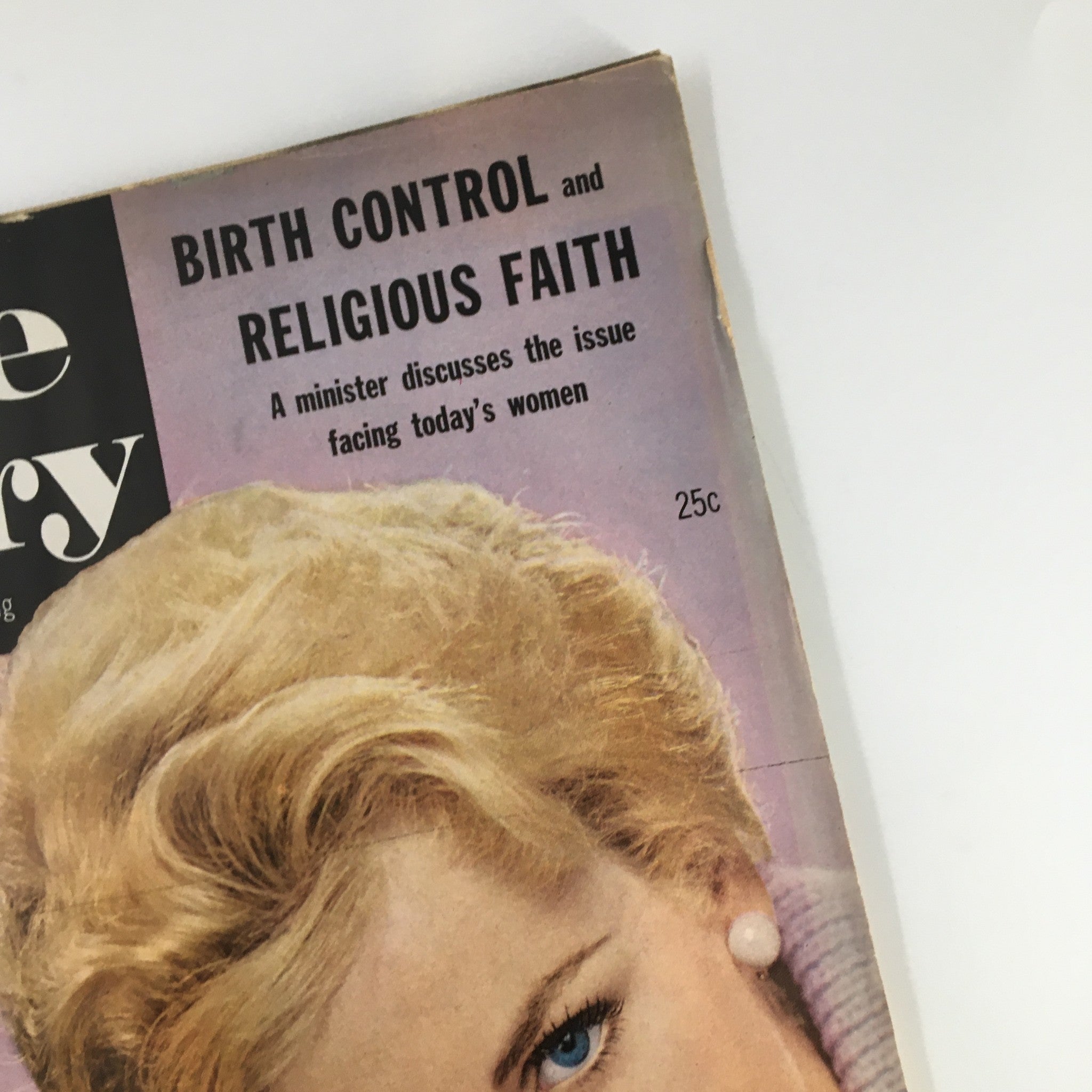 VTG True Story Magazine April 1960 Birth Control and Religious Faith Issue