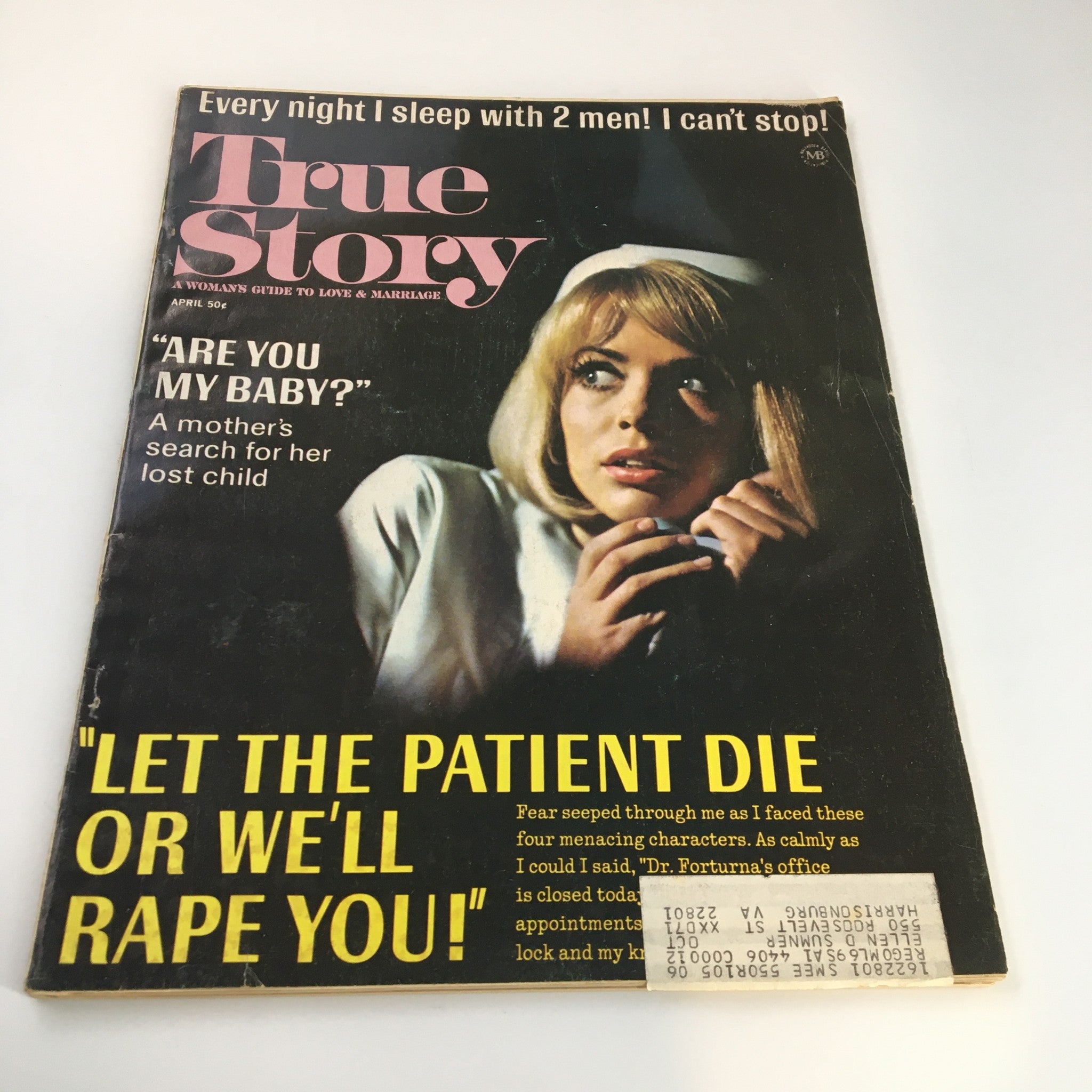 VTG True Story Magazine April 1971 A Mother's Search for Her Lost Child