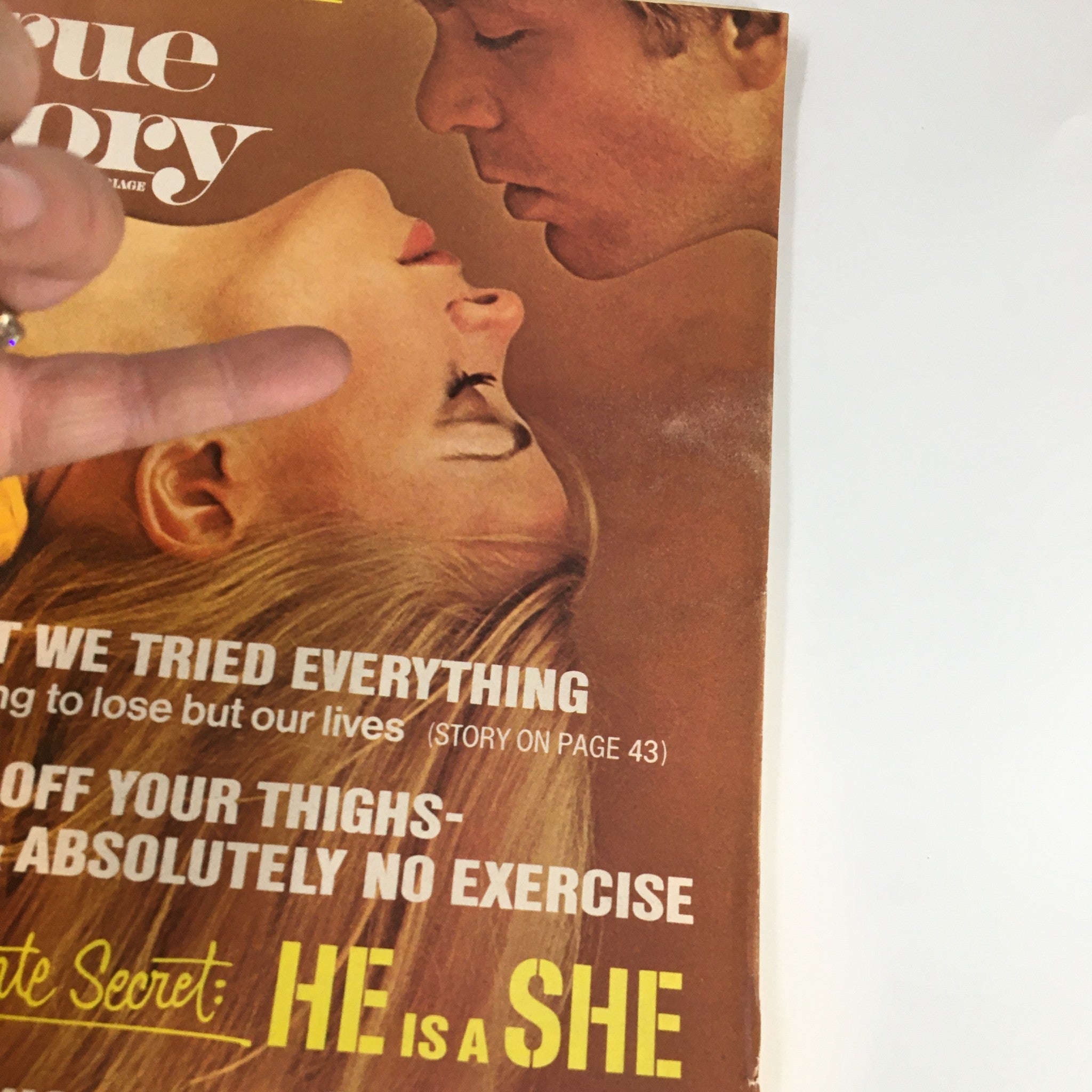 VTG True Story Magazine September 1971 Inches Off Your Thighs No Exercise