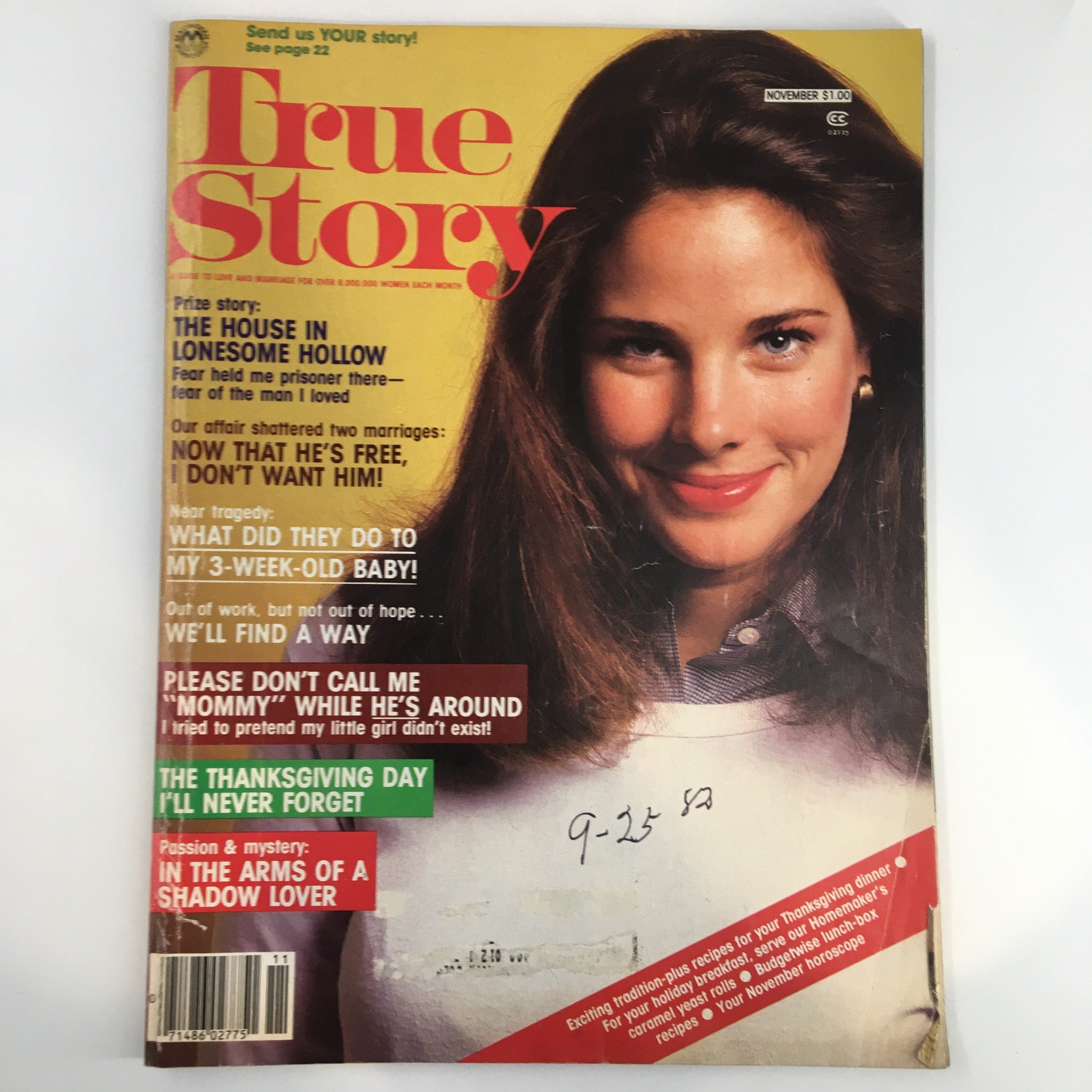 VTG True Story Magazine November 1982 The House in Lonesome Hollow