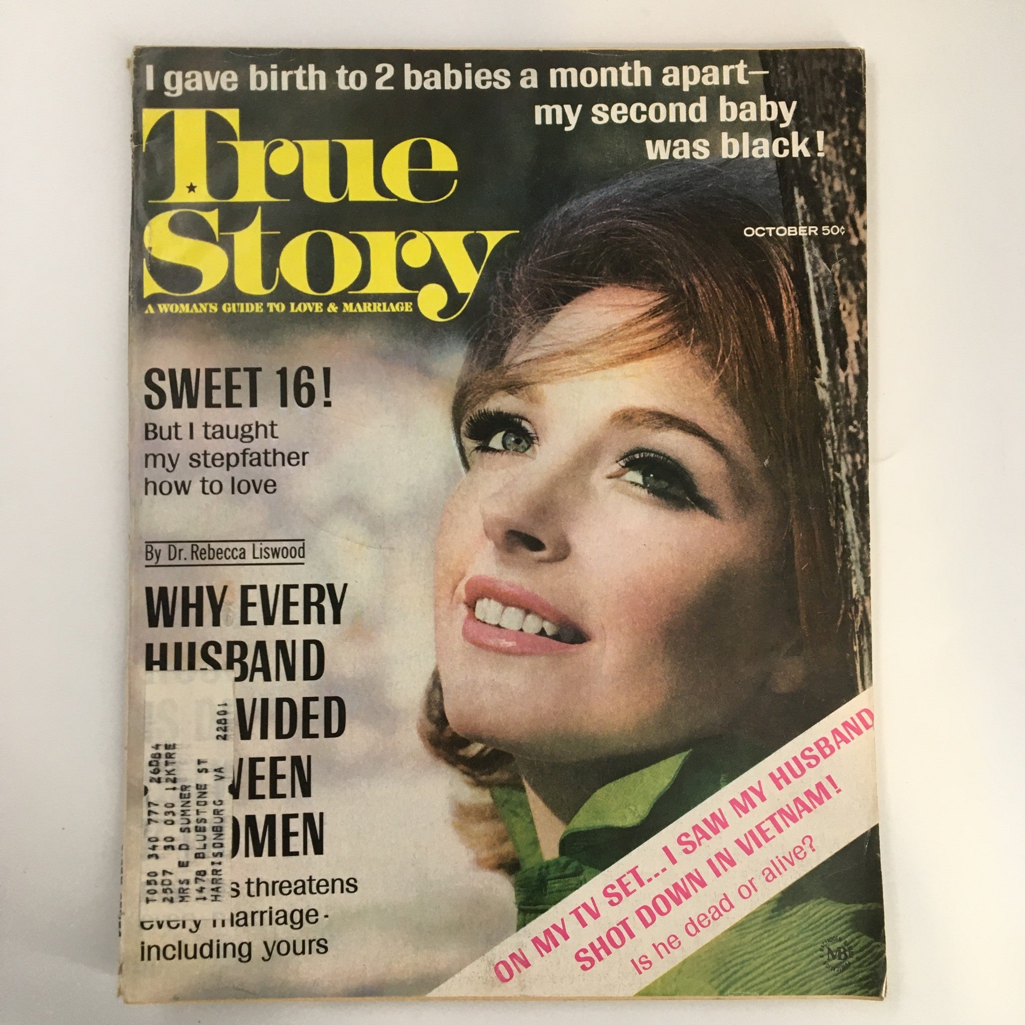 VTG True Story Magazine October 1967 I Saw My Husband Show Down in Vietnam