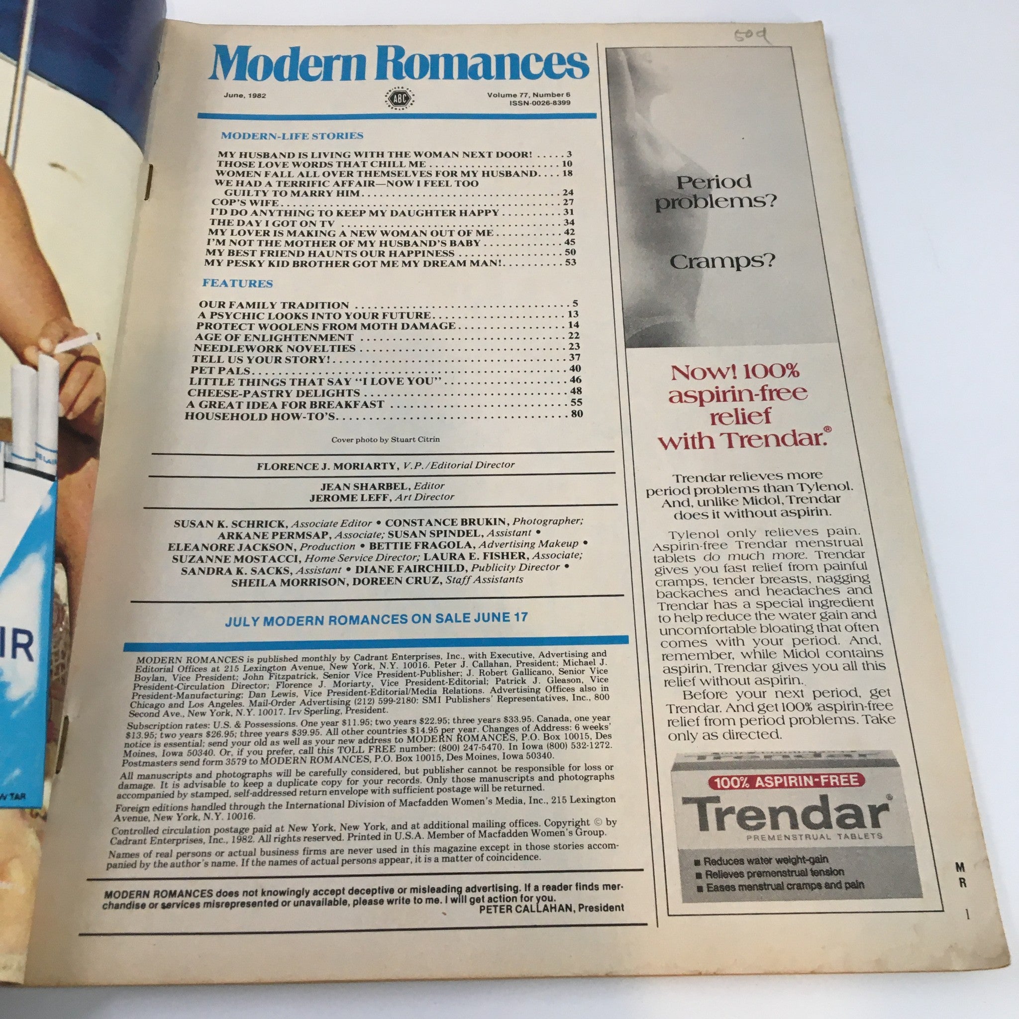 Modern Romances Magazine June 1982 My Lover Is Making A New Woman Out of Me