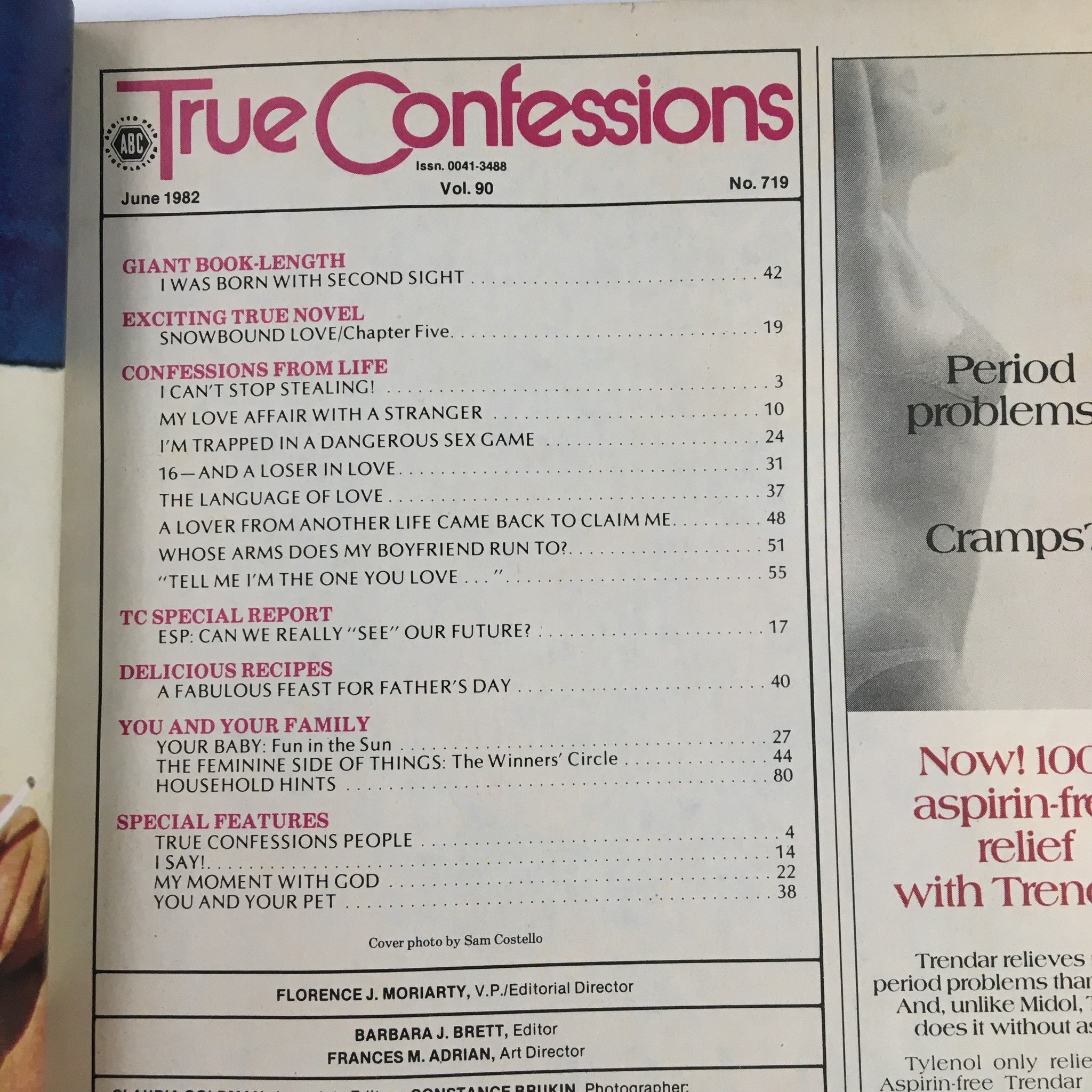 VTG True Confessions Magazine June 1982 My Love Affair with a Stranger