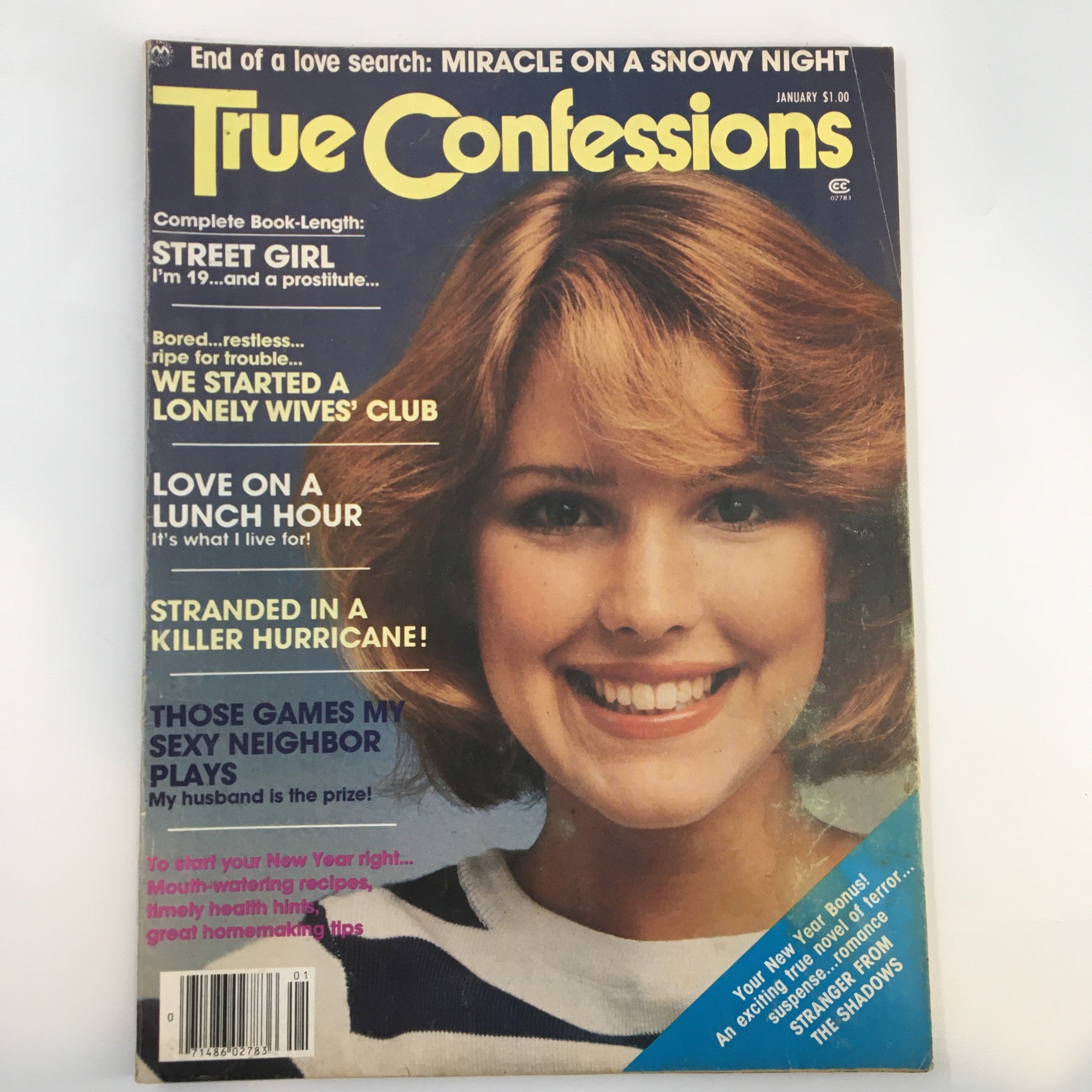 True Confessions Magazine January 1980 Stranger from the Shadows No Label