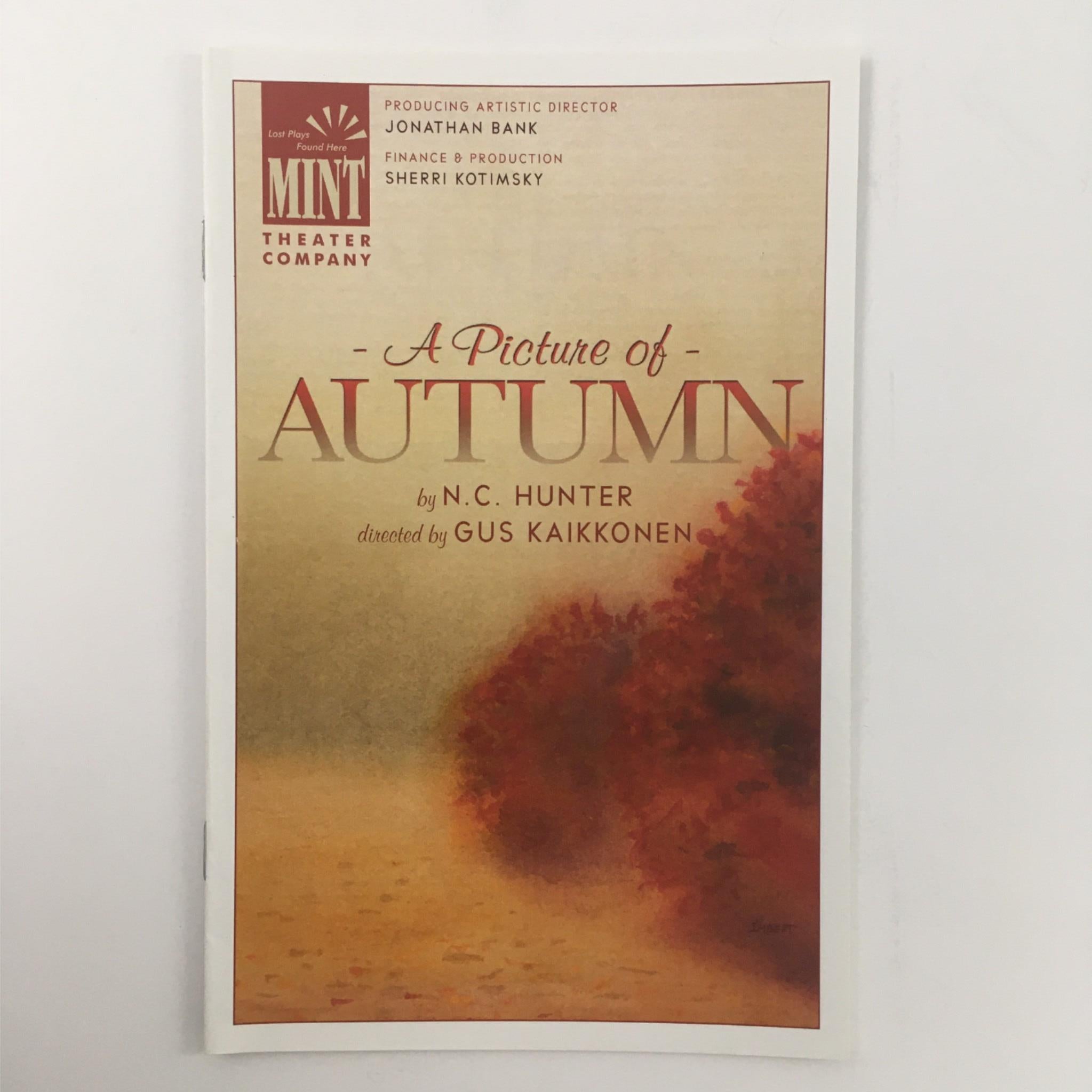 2013 A Picture of Autumn by N.C. Hunter, Gus Kaikkonen at Mint Theatre Company