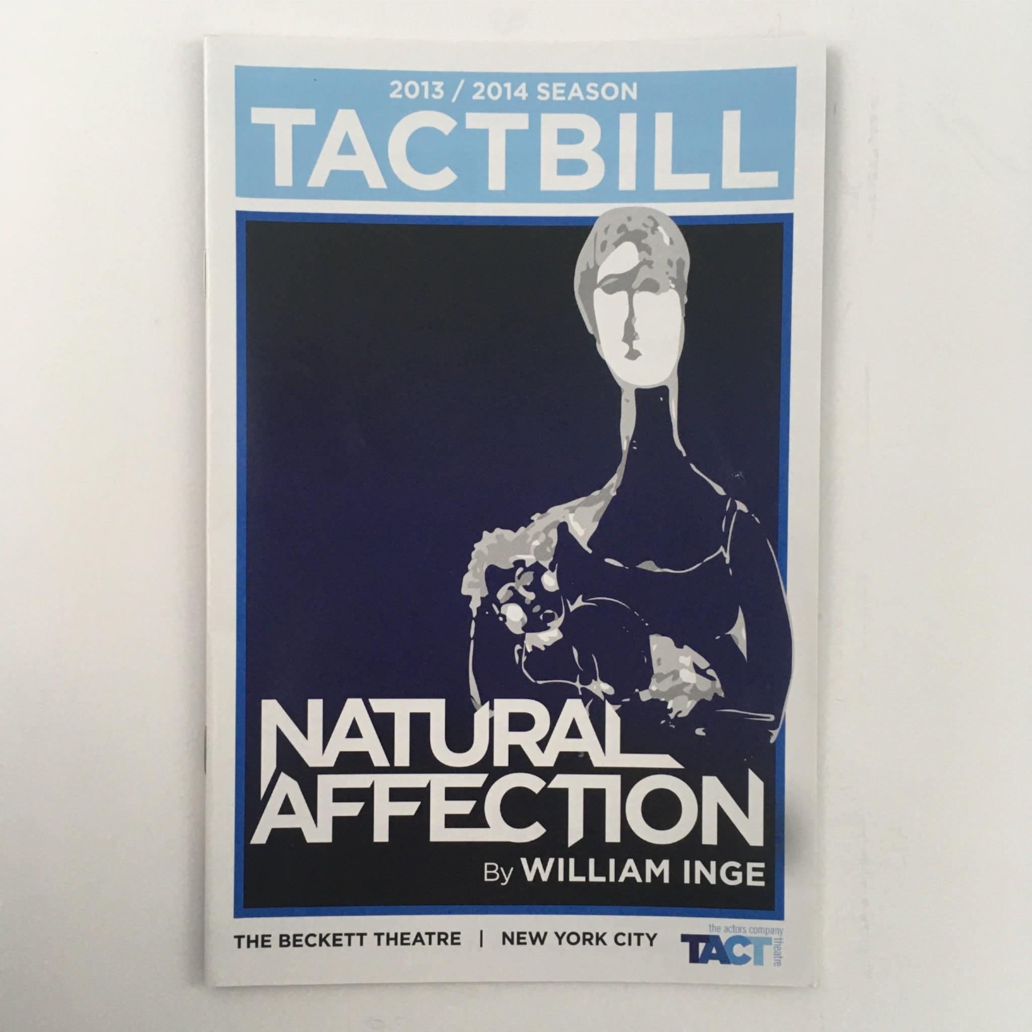 2013/14 Natural Affection by William Inge, Jenn Thompson at The Beckett Theatre