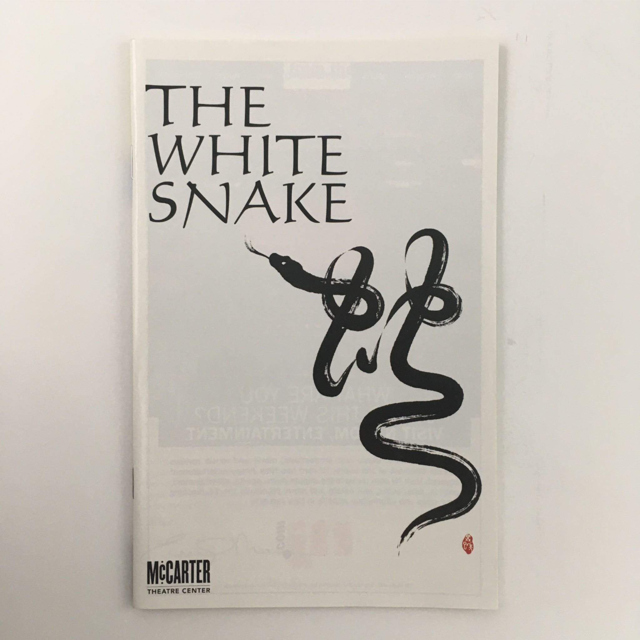 2013 The White Snake by Mary Zimmerman, Emily Mann at McCarter Theatre Center