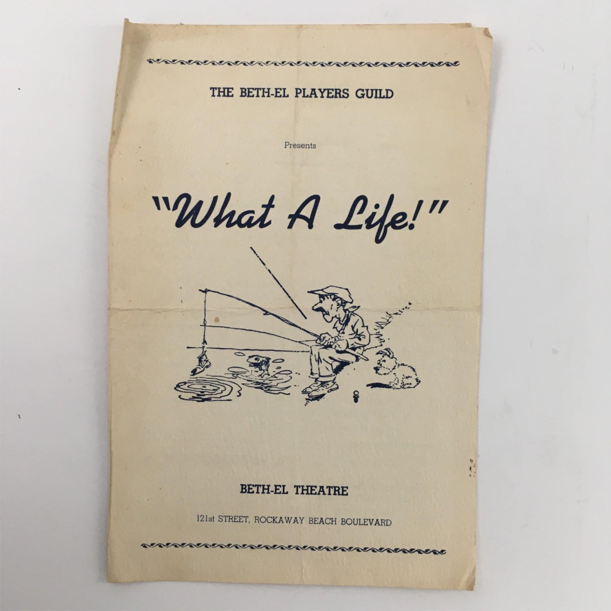 1939 What A Life by Clifford Goldsmith, Irwin Roseman at Beth-el Theatre