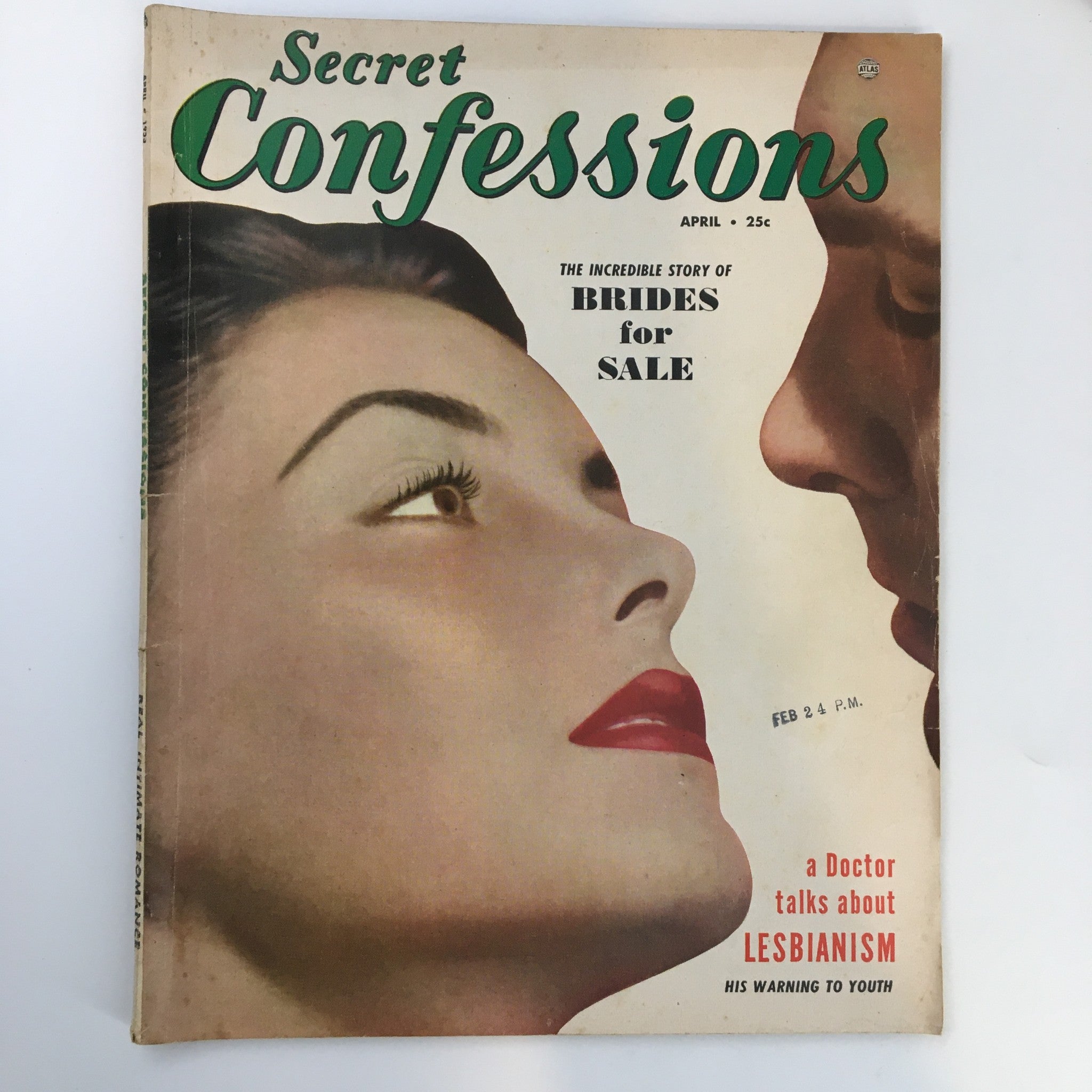 Secret Confessions Magazine April 1953 The Incredible Story of Bride for Sale