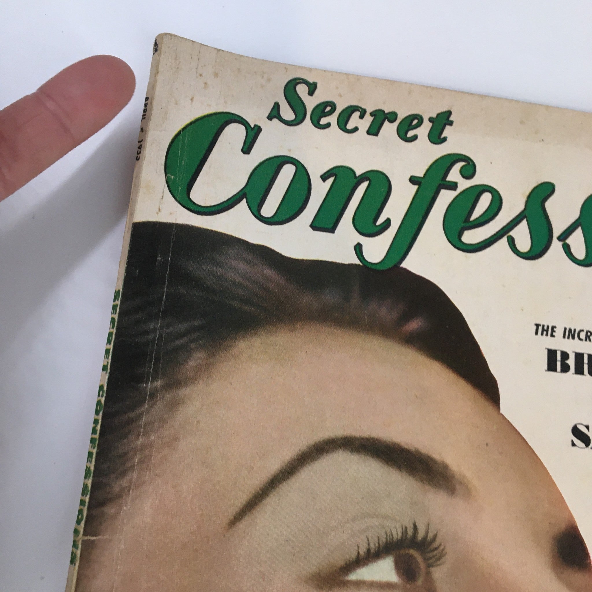 Secret Confessions Magazine April 1953 The Incredible Story of Bride for Sale