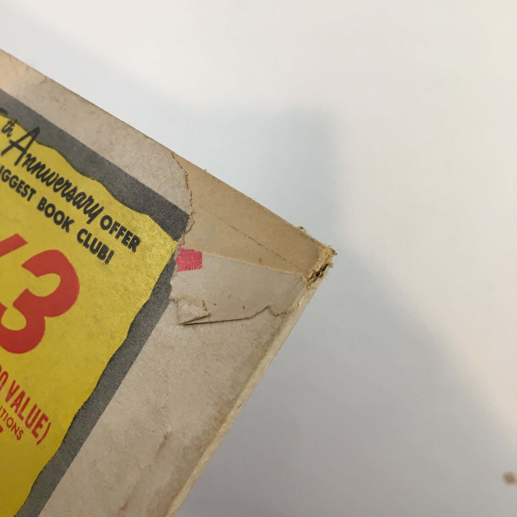 Back cover of Personal Romances Magazine September 1956, showing corner damage, emphasizing the magazine's collectible charm and history.