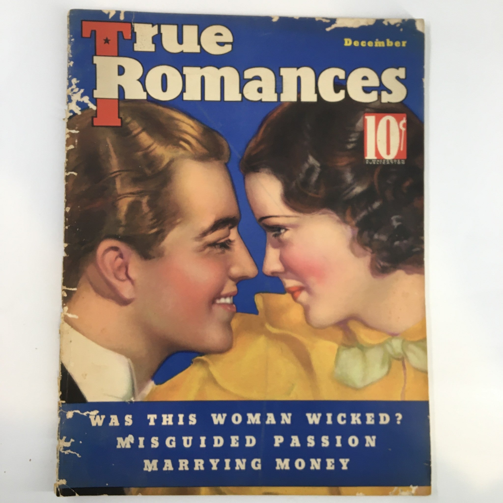 VTG True Romances Magazine December 1935 Was This Woman Wicked No Label