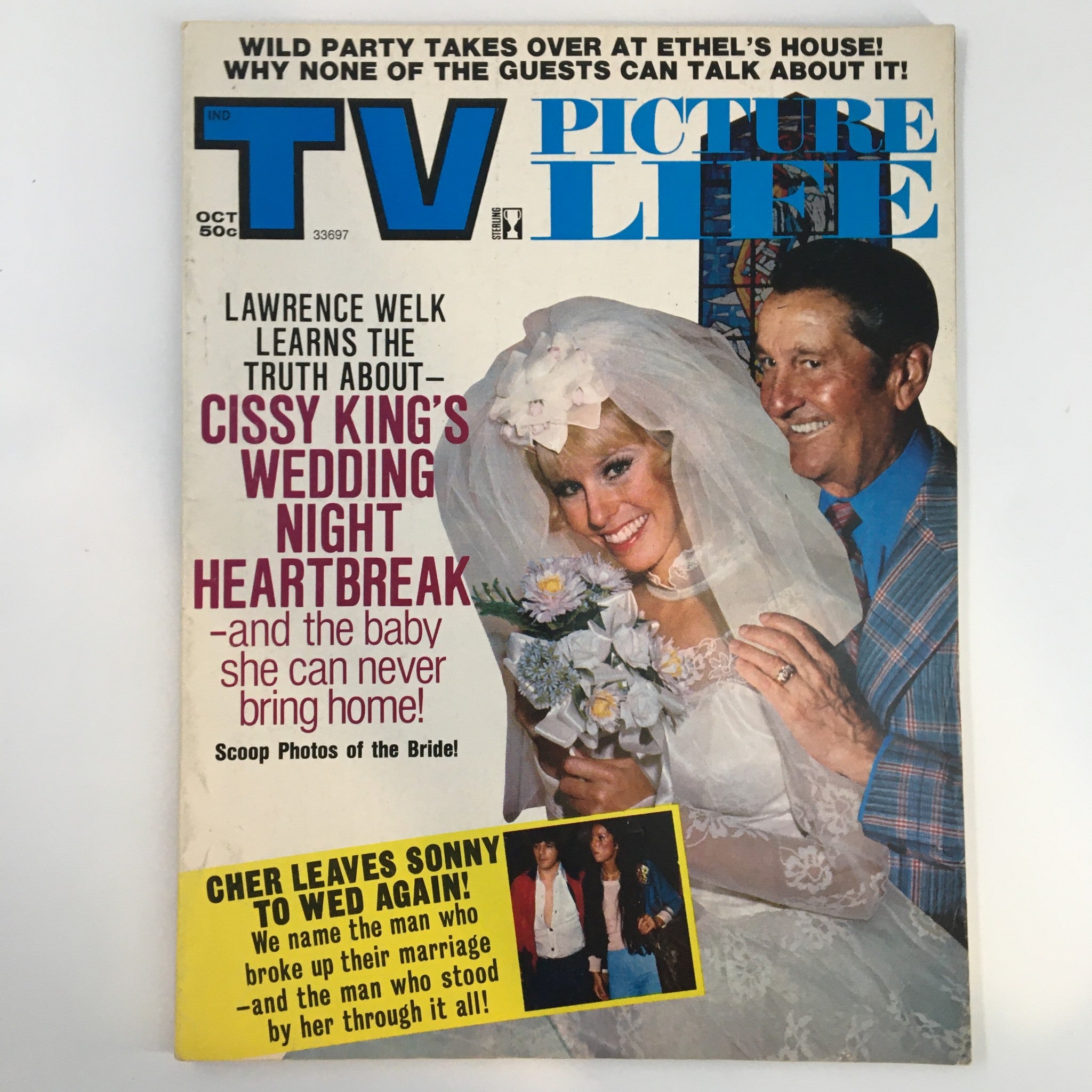 VTG TV Picture Life Magazine October 1973 Cissy King's Wedding Night Heartbreak