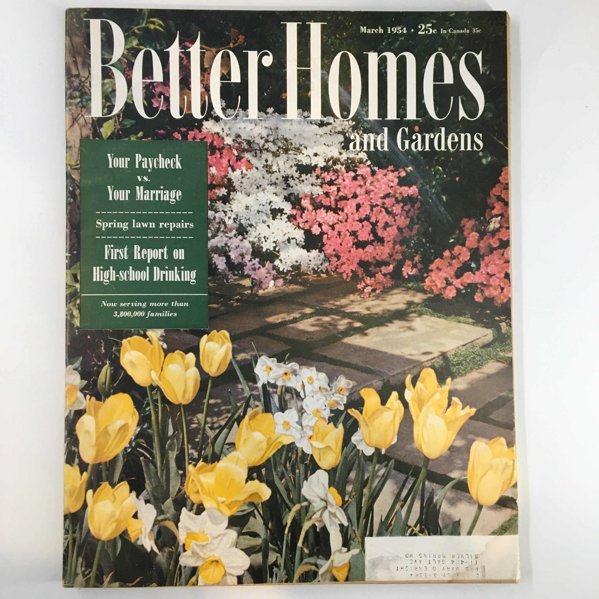 Better Homes & Gardens Magazine March 1954 Your Paycheck vs Your Marriage