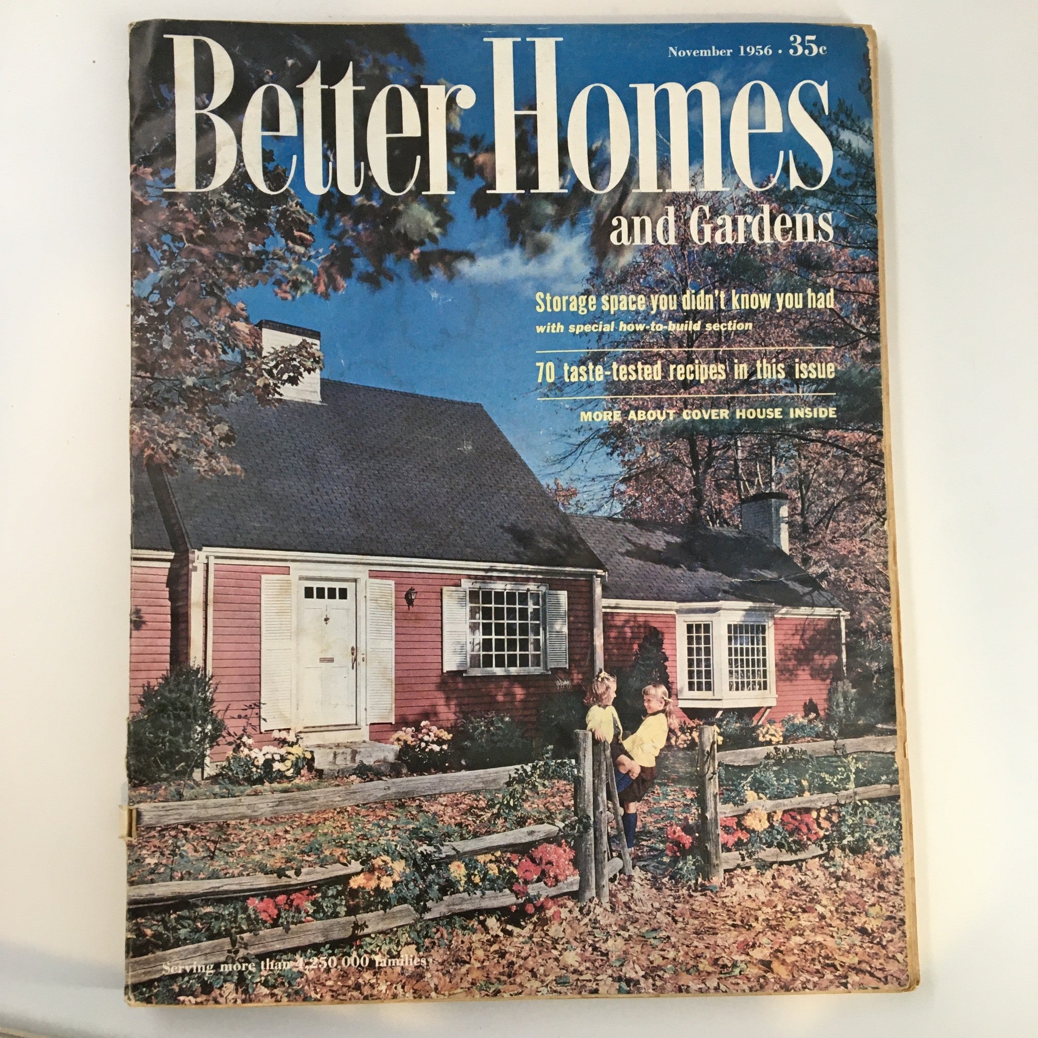 Better Homes & Gardens Magazine November 1956 Storage Space You Didn't Know Had