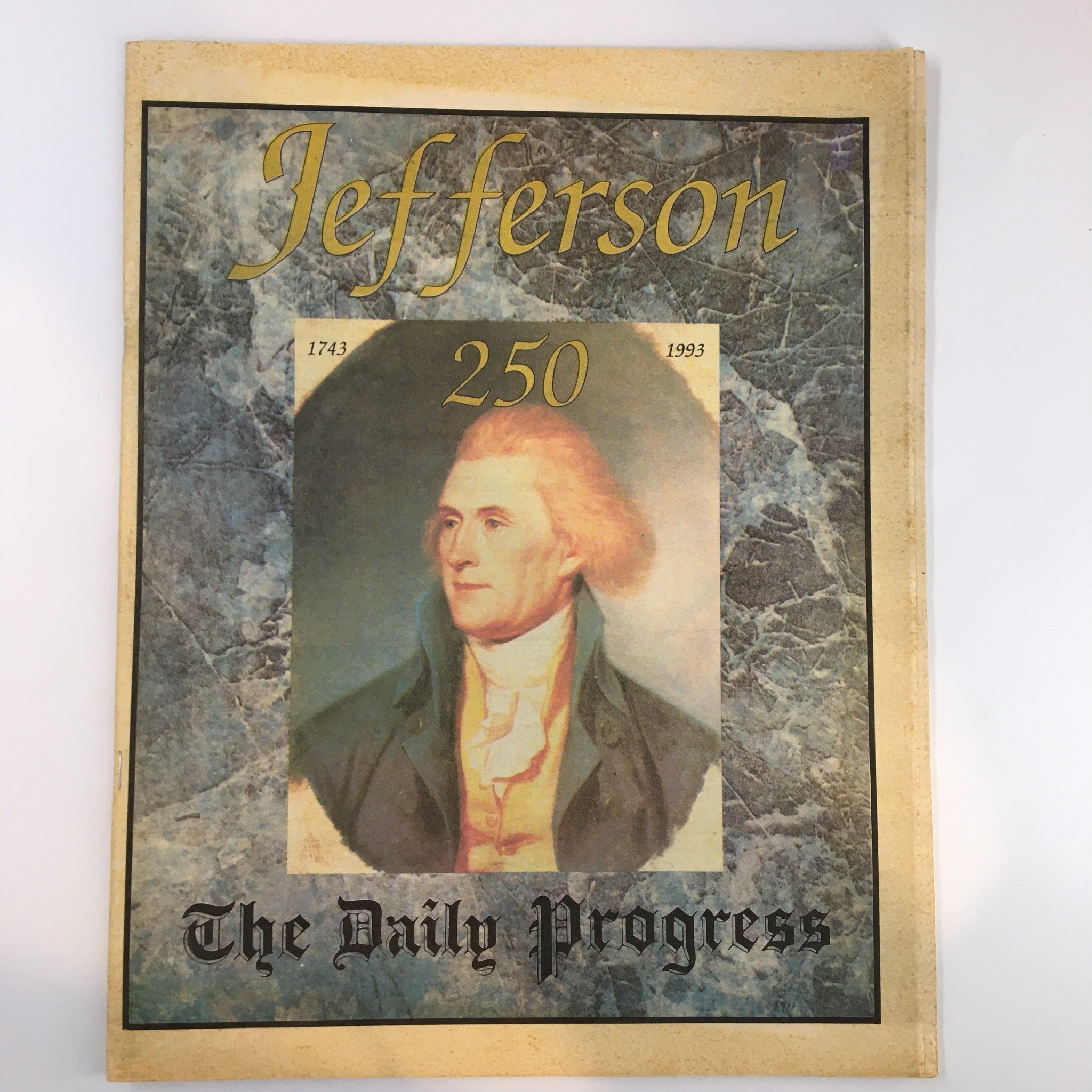 The Daily Progress Magazine February 26 1993 Jefferson at 250 No Label