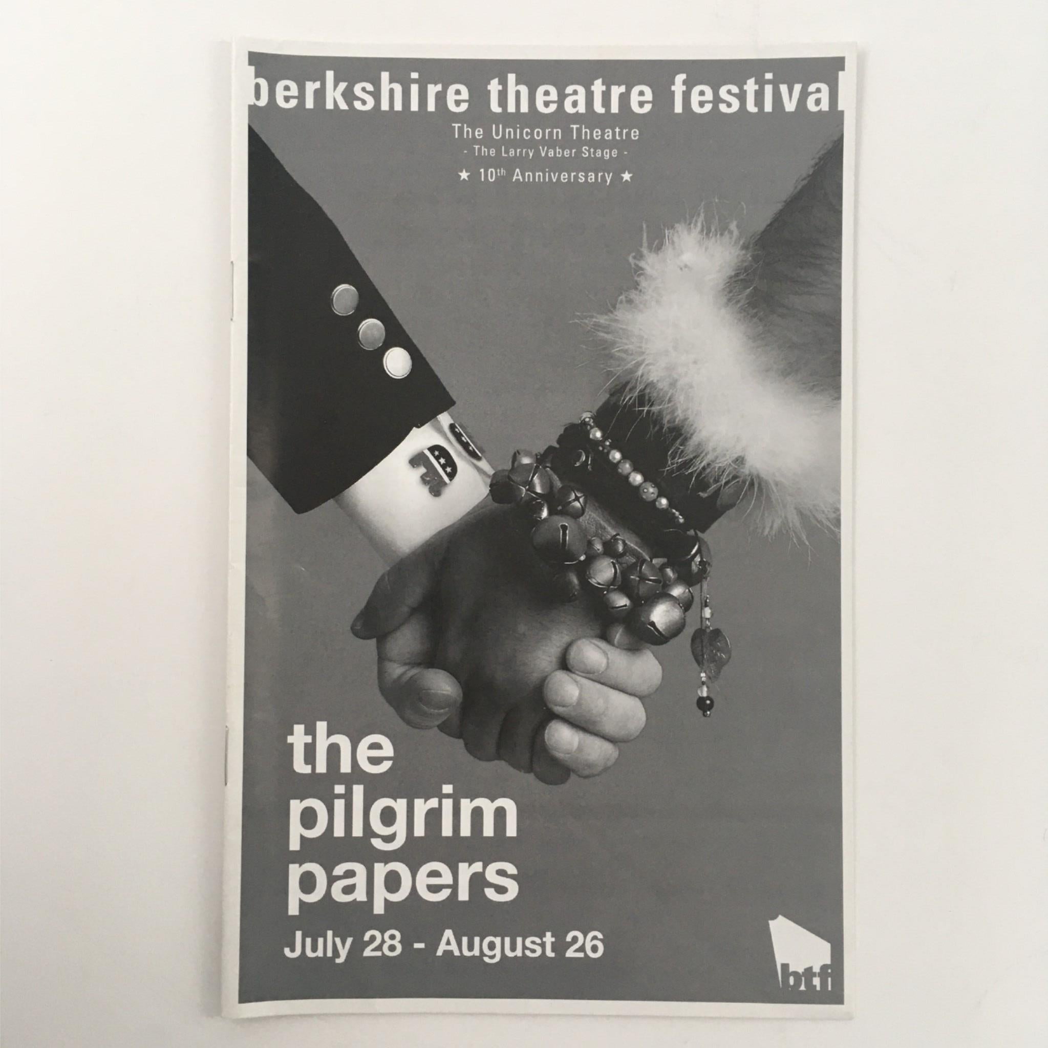 2006 The Pilgrim Papers at Berkshire Theatre Festival by Stephen Temperley