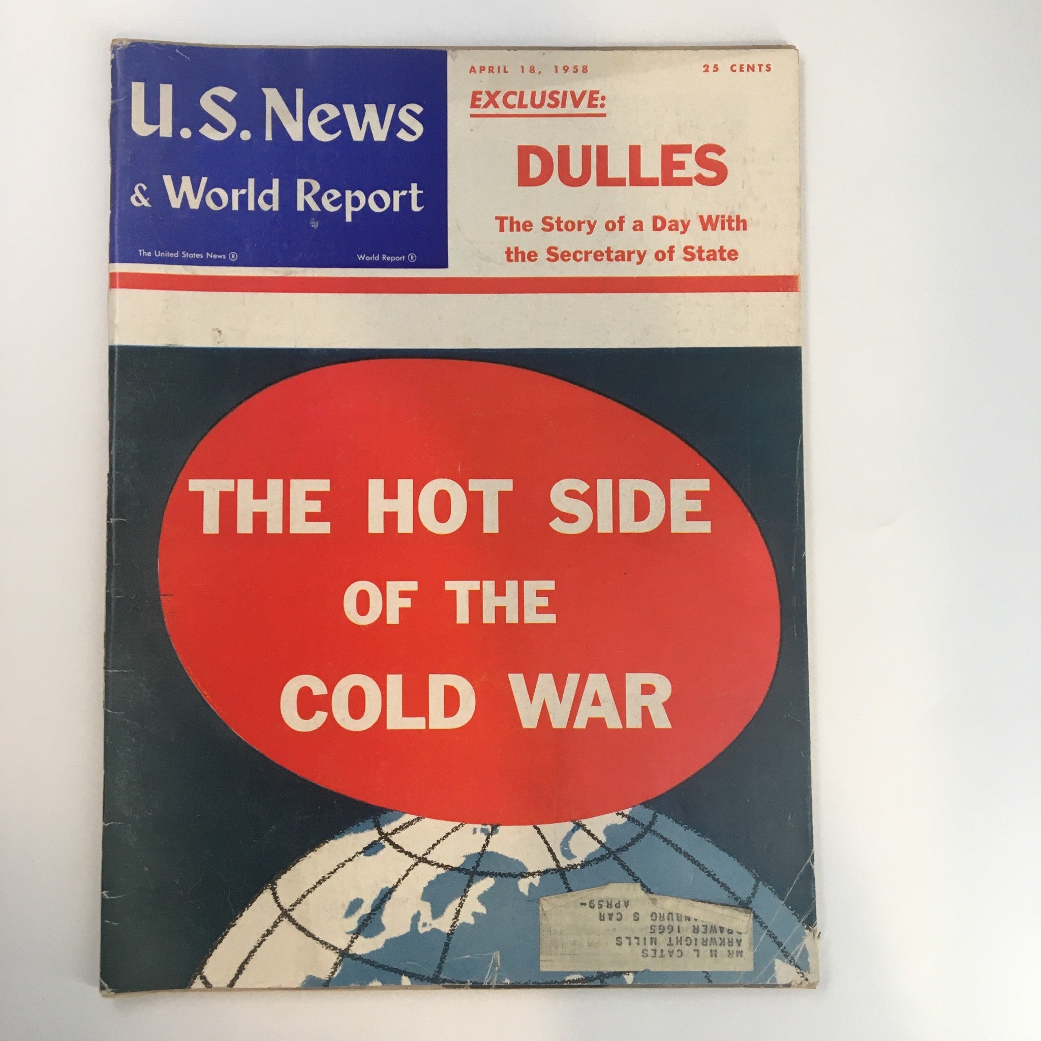 Cold Magazine Vintage 1958 Cold War Magazine